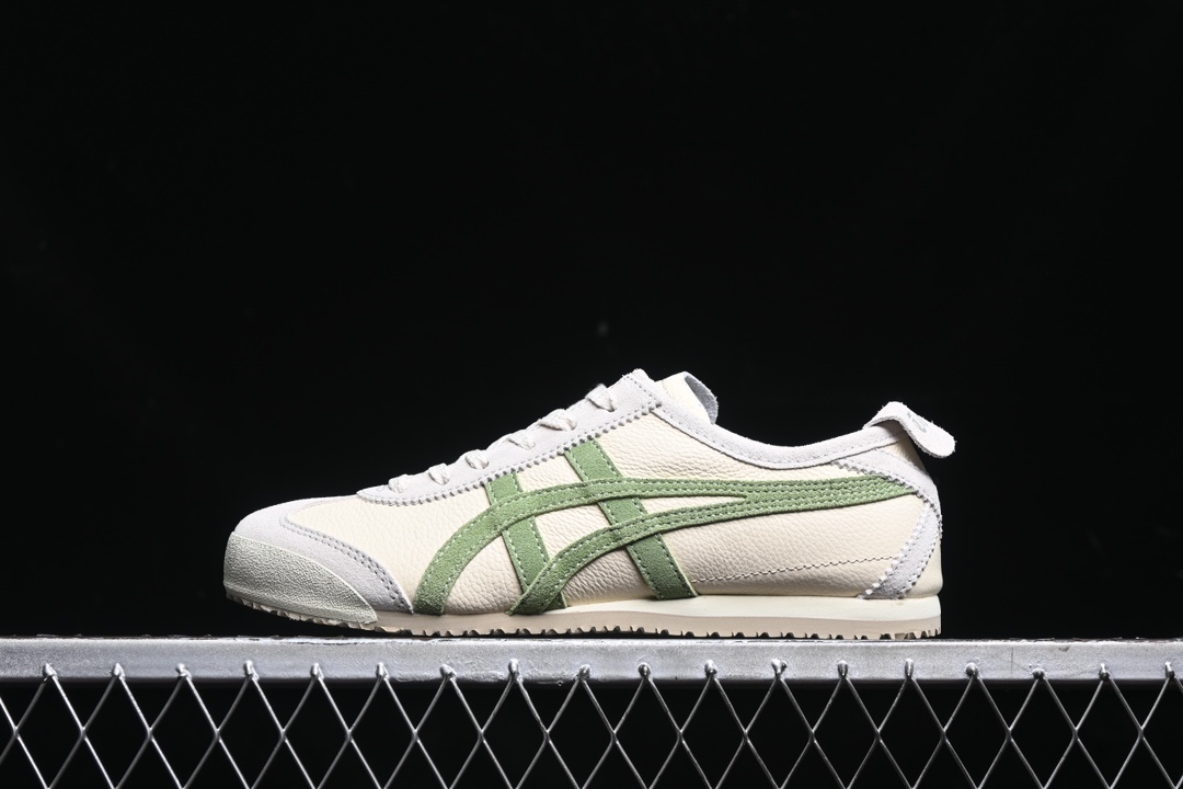  纯原 OnitsukaTiger/鬼塚虎 Mexico 66 全头层皮面低邦休闲跑步鞋 1183B39