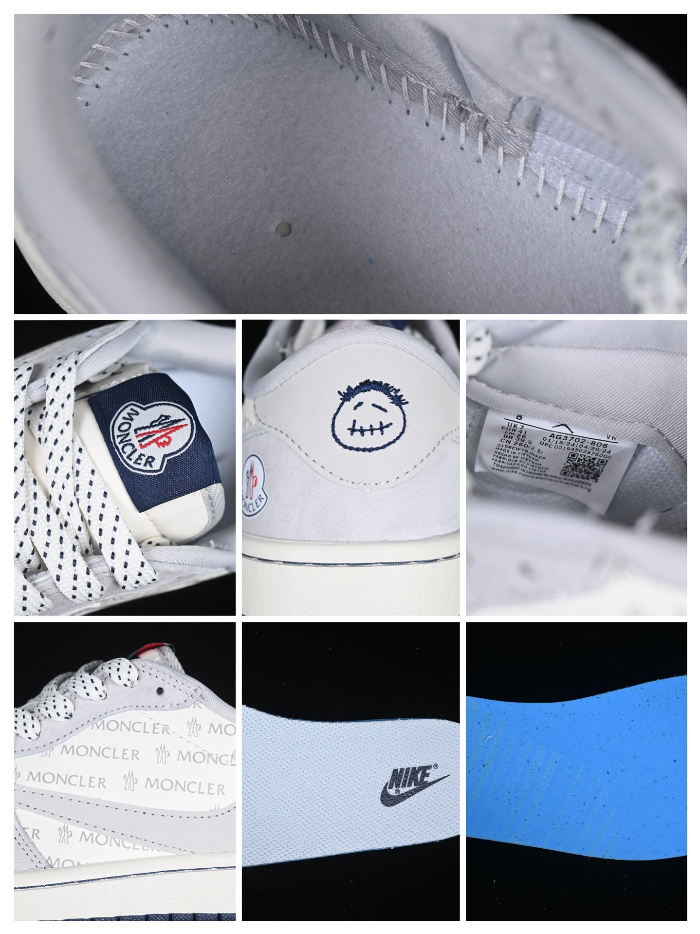 💰280公司级💰380纯原
Travis Scott x Fragment Design x Air Jordan 1 Low OG SP AJ1 乔1 蒙口联名 白灰英文 低帮文化休闲板鞋 AG3702-806
#多方联名合作融合了Travis Scott 独特的音乐风格,藤原浩个性的设计风格以及Jordan品牌的经典元素 使其成为一双具有独特身份和价值的鞋子 清新而立体的外观加上联名标识更突出了其独特身份 这种配色方案显示出活力和时尚感 在视觉上引人注目 鞋身的质感和细腻的细节处理使其显得高端而格调十足 这款“倒钩”联名是设计与创意完美结合 融合多方的个性风格是一款备受瞩目的潮流鞋款
尺码:36 36.5 37.5 38 38.5 39 40 40.5 41 42 42.5 43 44 44.5 45 9.E5