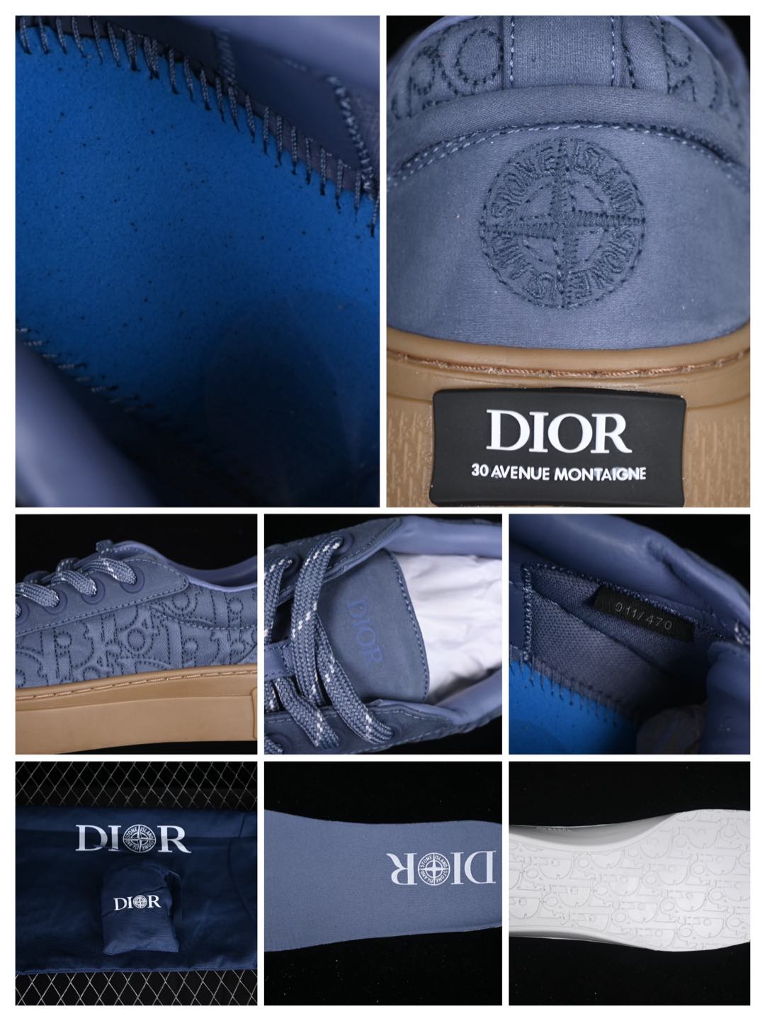 💰420纯原
Dior B33 Stone Lsland 迪奥 x 石头岛 联名款系列休闲老爹鞋
#原版进口牛皮透气网布面料搭配复杂工艺完美复刻 进口柔软水染牛内里 牛皮垫脚 原厂特供原版底,独家活动成型底超级舒适
尺码:40 41 42 43 44 45 46 HCF6