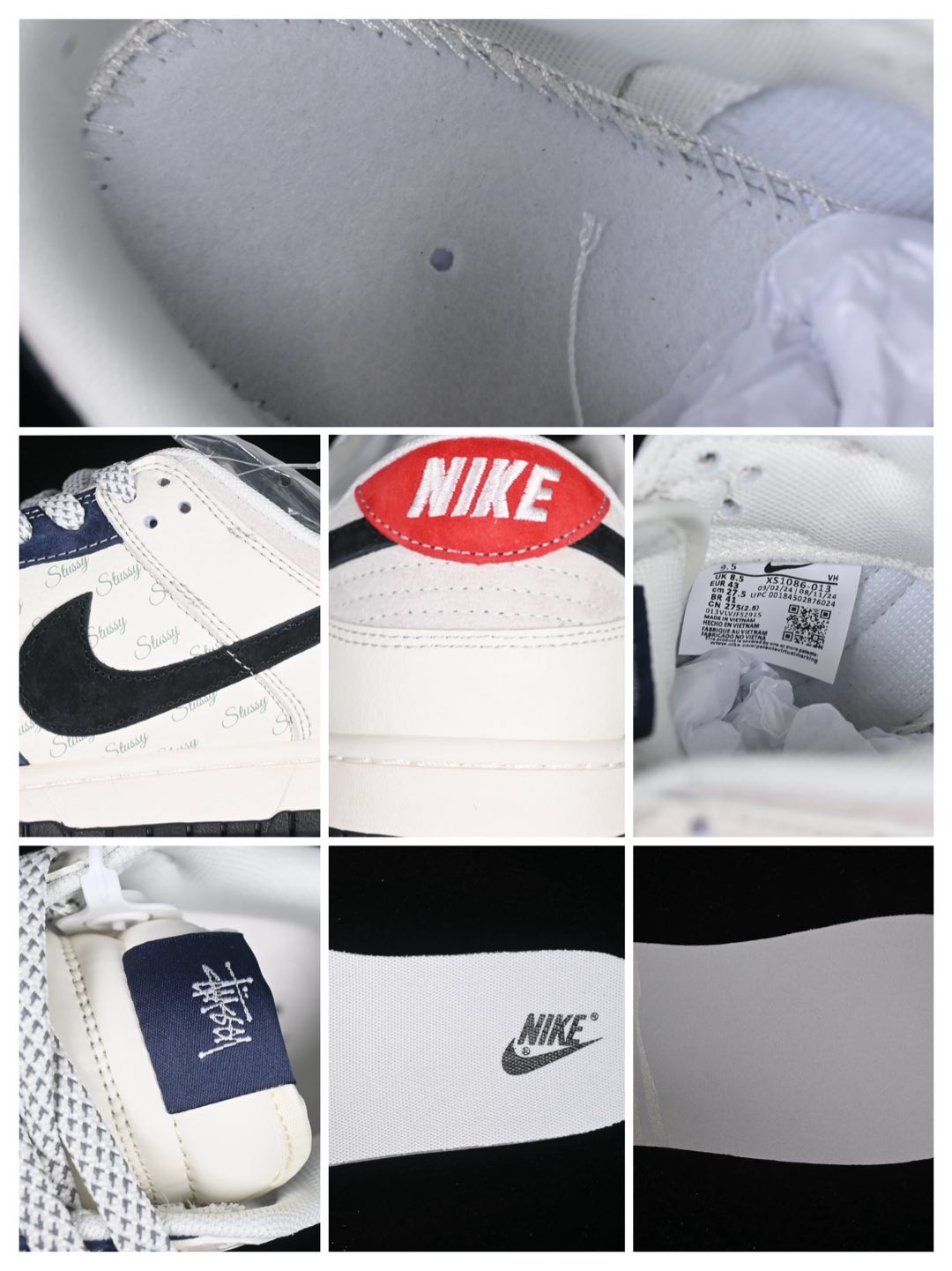 💰280公司级💰360纯原
Nk SB Dunk Low 斯图西联名 黑蓝翻毛 周年高端定制 低帮休闲板鞋 XS1086-013
#定制鞋盒 大厂纯原品质出货 超高清洁度 皮料切割干净无任何毛边 细节完美
尺码:36 36.5 37.5 38 38.5 39 40 40.5 41 42 42.5 43 44 44.5 45 9.E5