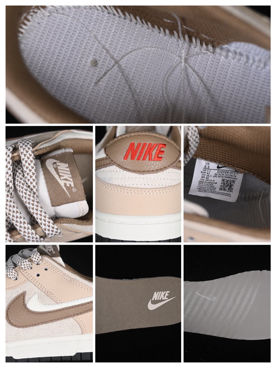 💰300公司级💰360纯原
Nk SB Dunk Low 暗纹双勾棕白 周年高端定制 低帮休闲板鞋 DJ2024-071
#定制鞋盒 大厂纯原品质出货 超高清洁度 皮料切割干净无任何毛边 细节完美
尺码:36 36.5 37.5 38 38.5 39 40 40.5 41 42 42.5 43 44 44.5 45 9.E5
