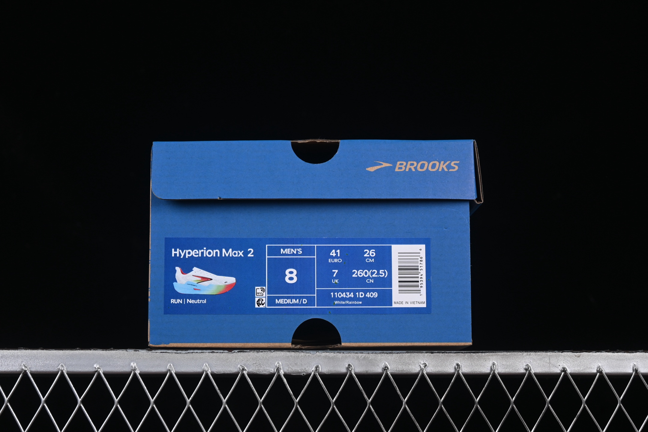 💰240纯原
 Brooks Hyperion Max 2 布鲁克斯 烈风2 减震竞速马拉松专业跑鞋 1104341D409
尺码：40 40.5 41 42 42.5 43 44 44.5 45 J.D4