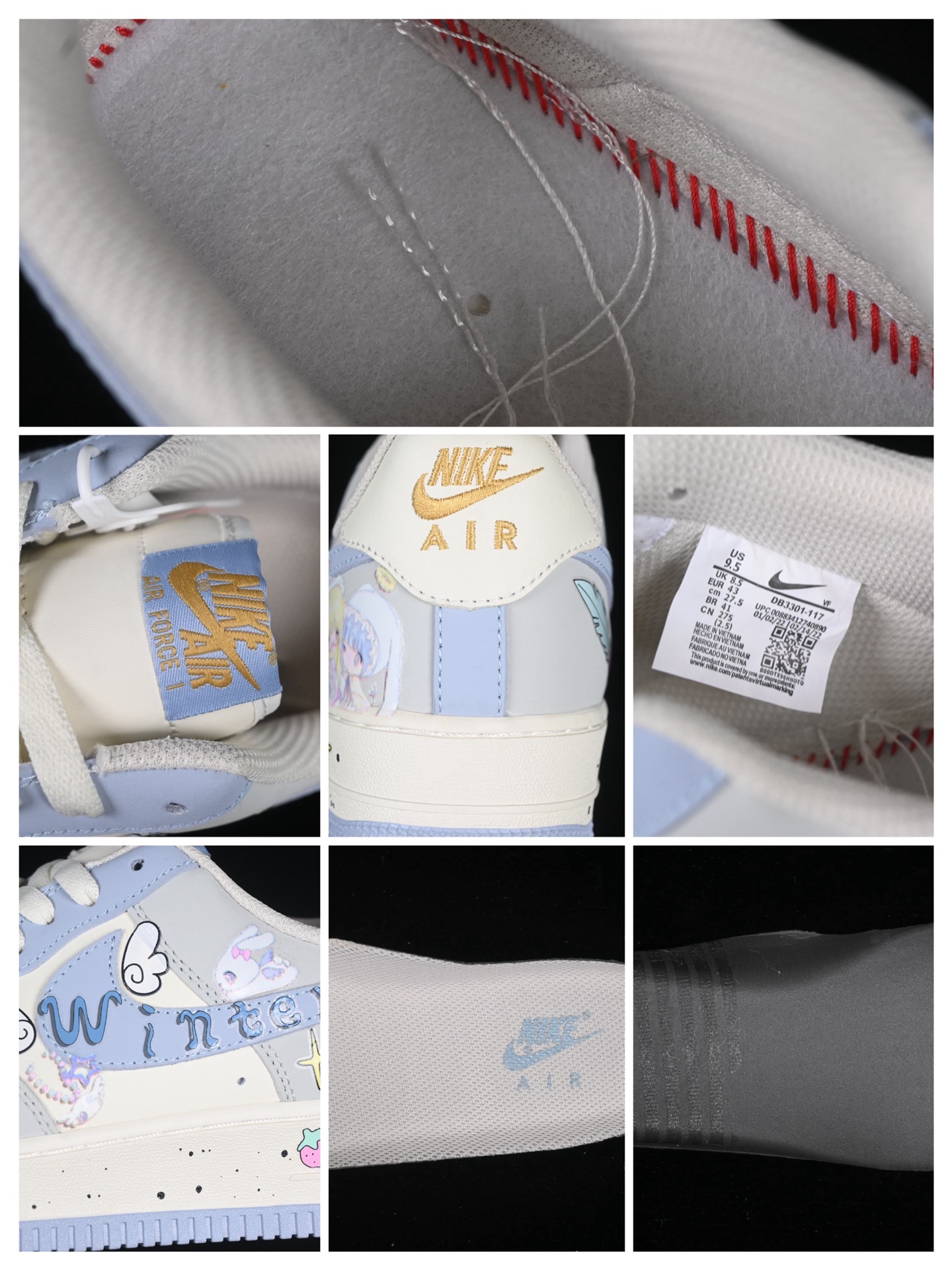 💰300纯原
Nk Air Force 1'07 Low "Cherub" 二次元手绘涂鸦 小天使 空军一号 低帮休闲板鞋 DB3301-711
#小天使就像一束光,照亮了身边每一个角落,温暖着每一个人的心。她或许没有真正的翅膀,可她善良、纯真的举动,让大家都坚信,她就是降临人间的小天使 ,给这个平凡的世界带来无尽的美好与希望。
尺码:36 36.5 37.5 38 38.5 39 40 40.5 41 42 42.5 43 44 44.5 45 9.D4