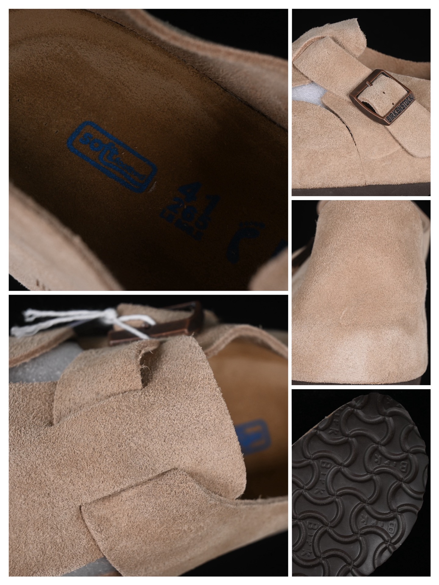 💰240纯原
Birkenstock London BS 勃肯懒人休闲鞋 沙色
#采用质地柔软牛皮绒面革植入羊羔毛鞋垫和里衬材质 中底搭载缓震软木橡胶 外置EVA轻量片装外底
尺码:35 36 37 38 39 40 41 42 43 44 G.D4