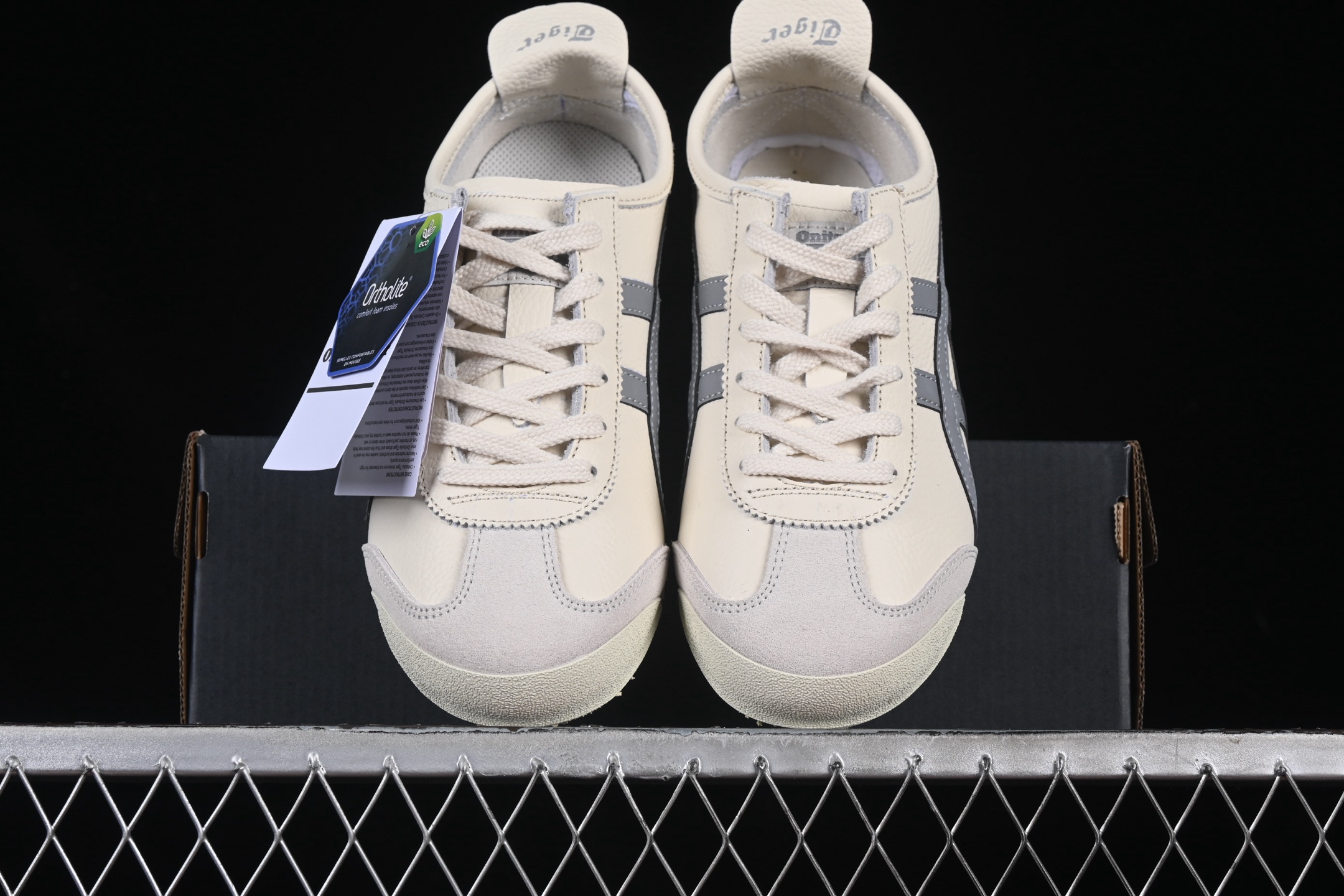  纯原 OnitsukaTiger/鬼塚虎 Mexico 66 全头层皮面低邦休闲跑步鞋 1183B77