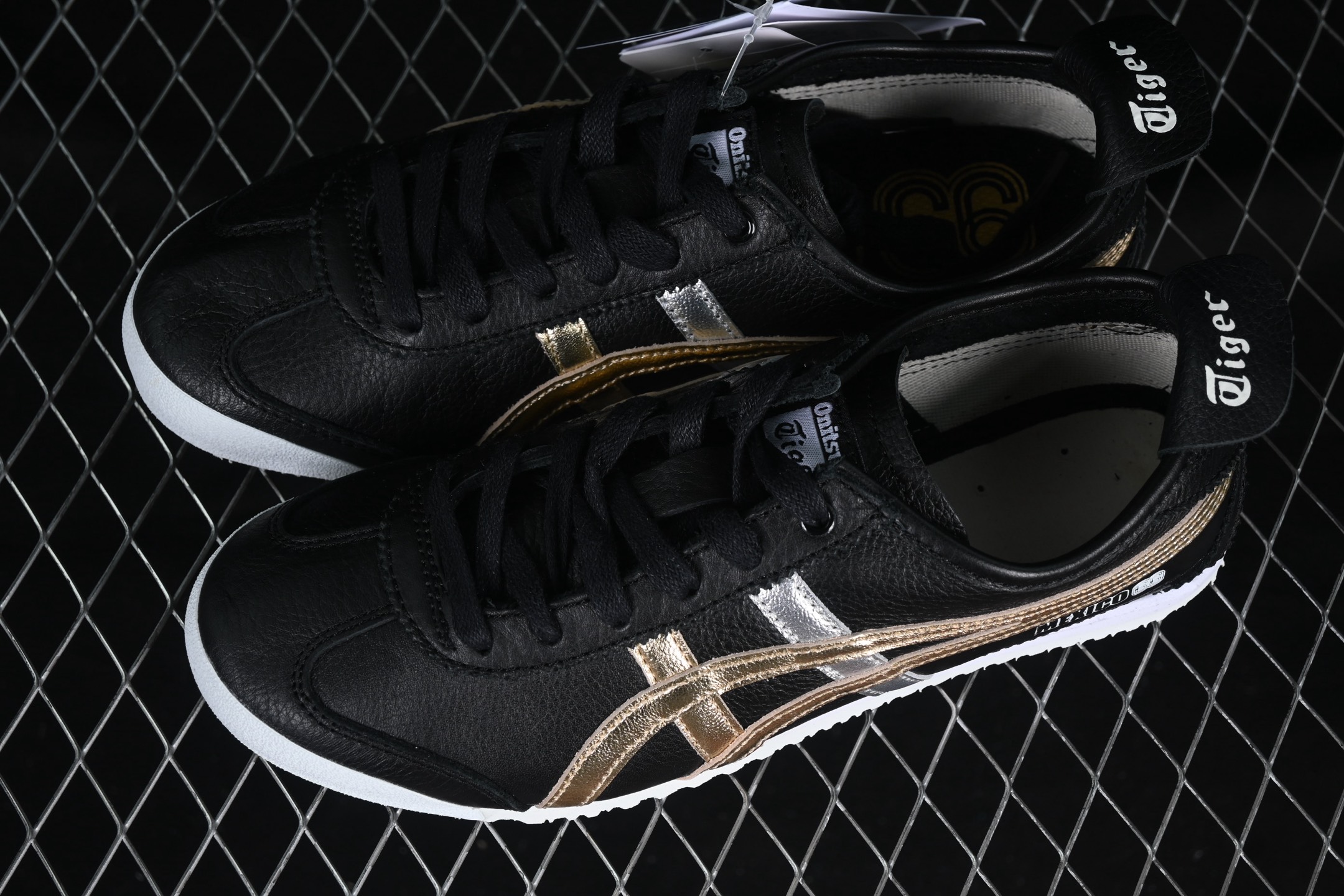 纯原 OnitsukaTiger/鬼塚虎 Mexico 66 全头层皮面低邦休闲跑步鞋 D5V2L-9