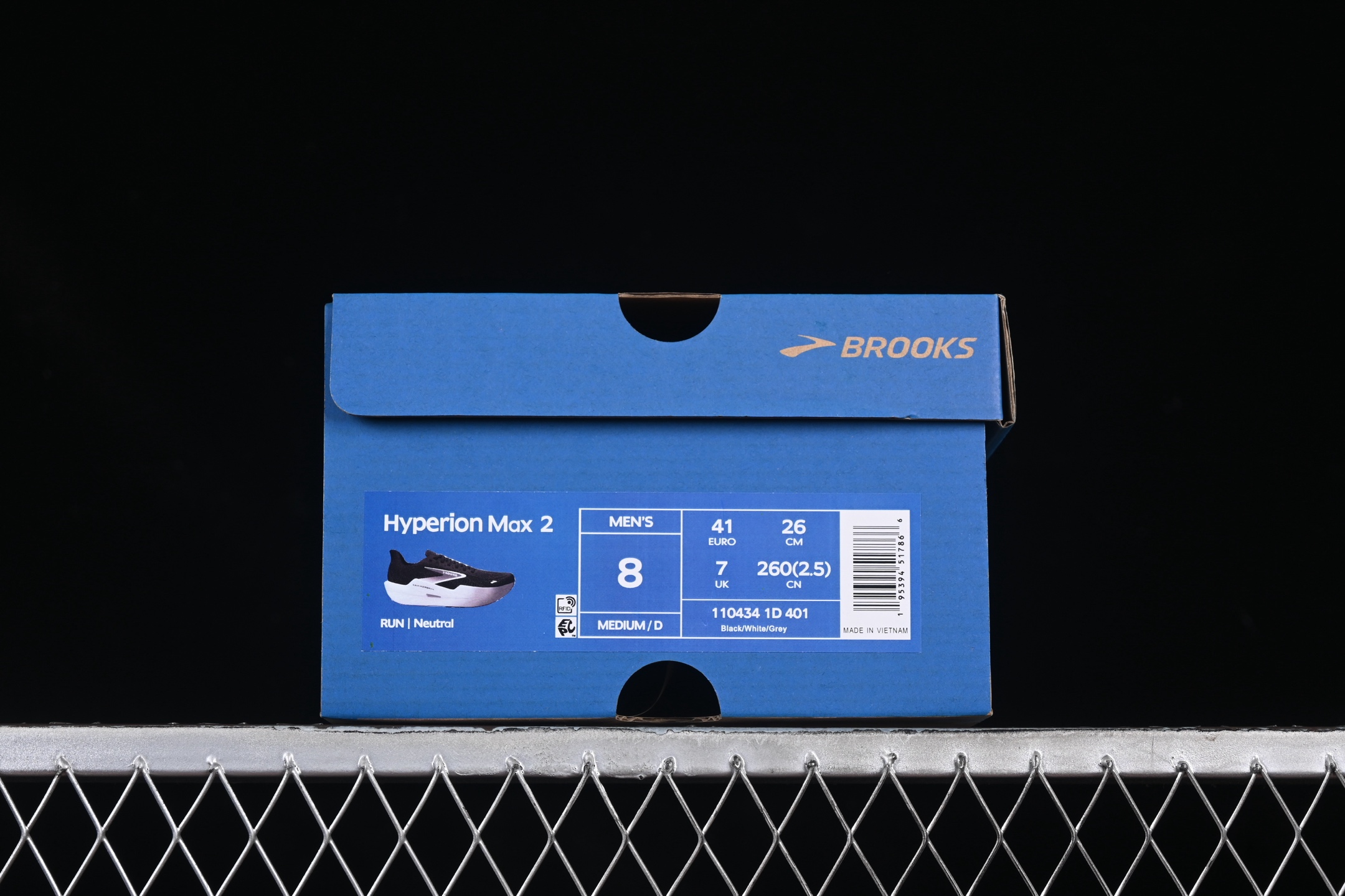 💰240纯原
Brooks Hyperion Max 2 布鲁克斯 烈风2 减震竞速马拉松专业跑鞋 1104341D401
尺码：40 40.5 41 42 42.5 43 44 44.5 45 J.D4