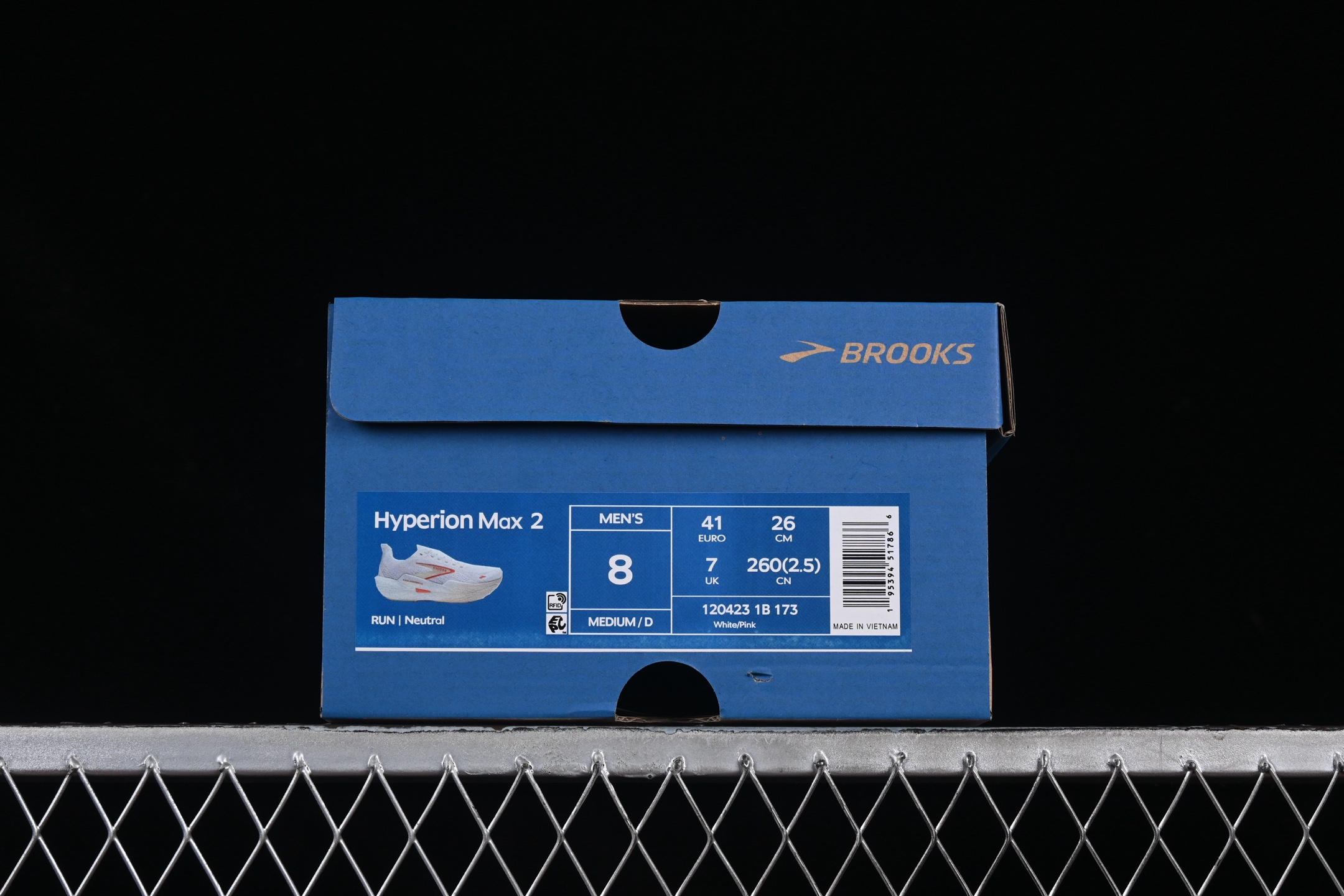 💰240纯原
Brooks Hyperion Max 2 布鲁克斯 烈风2 减震竞速马拉松专业跑鞋 1204231B173
尺码：40 40.5 41 42 42.5 43 44 44.5 45 J.D4