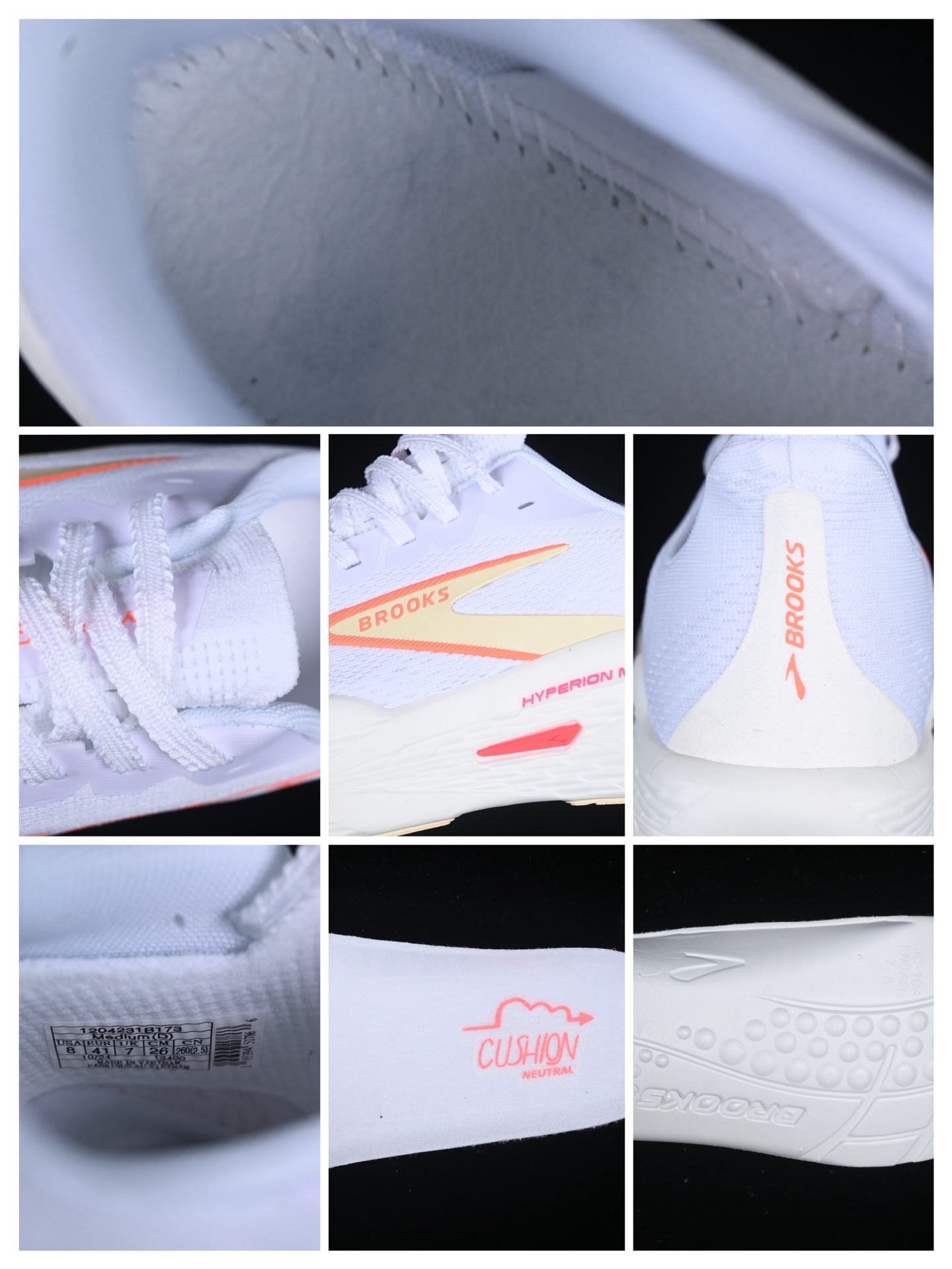 💰240纯原
Brooks Hyperion Max 2 布鲁克斯 烈风2 减震竞速马拉松专业跑鞋 1204231B173
尺码：40 40.5 41 42 42.5 43 44 44.5 45 J.D4