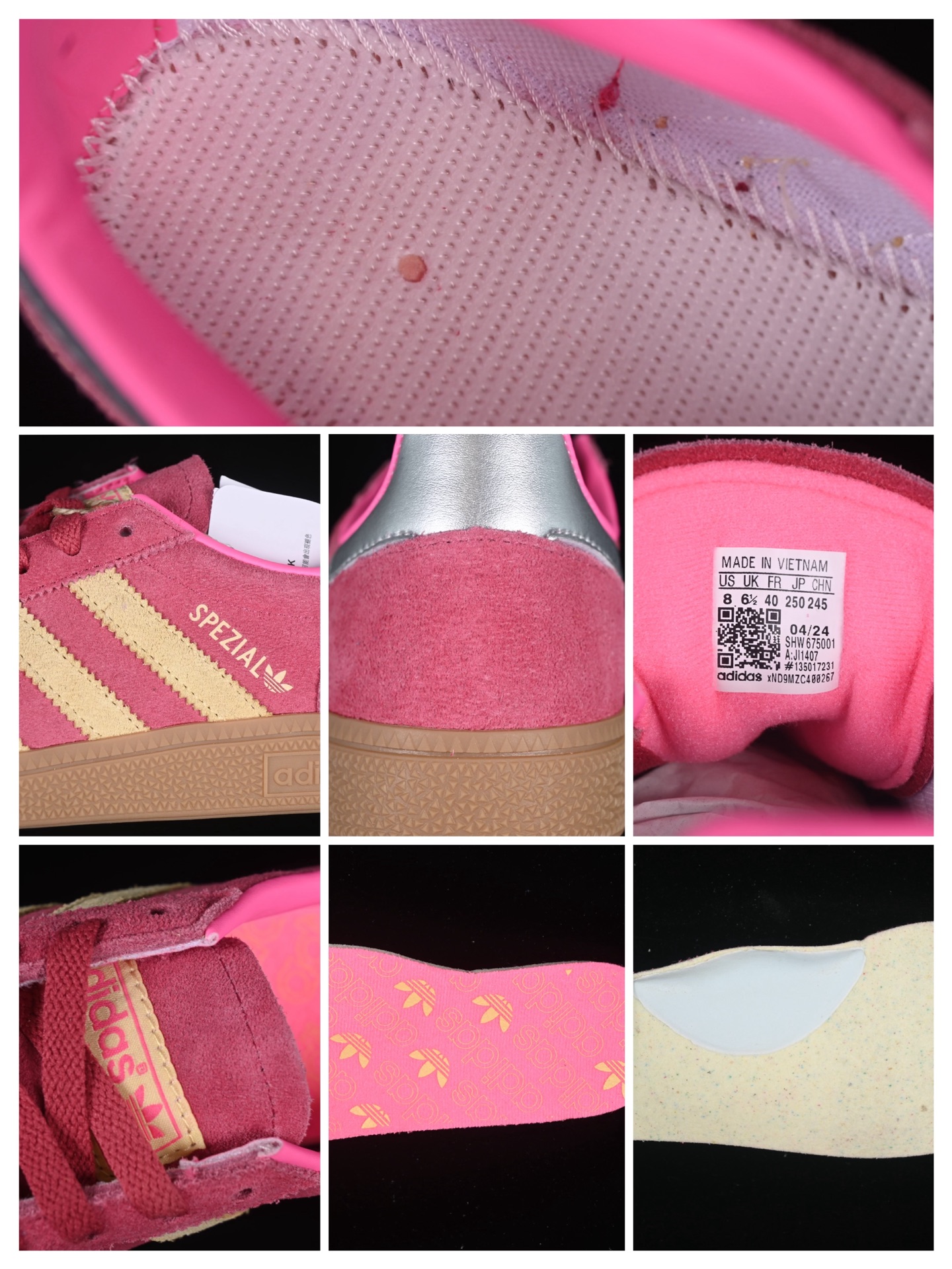 Adidas Handball Spezial JI1407 阿迪达斯经典款复古休闲板鞋尺码：35 36