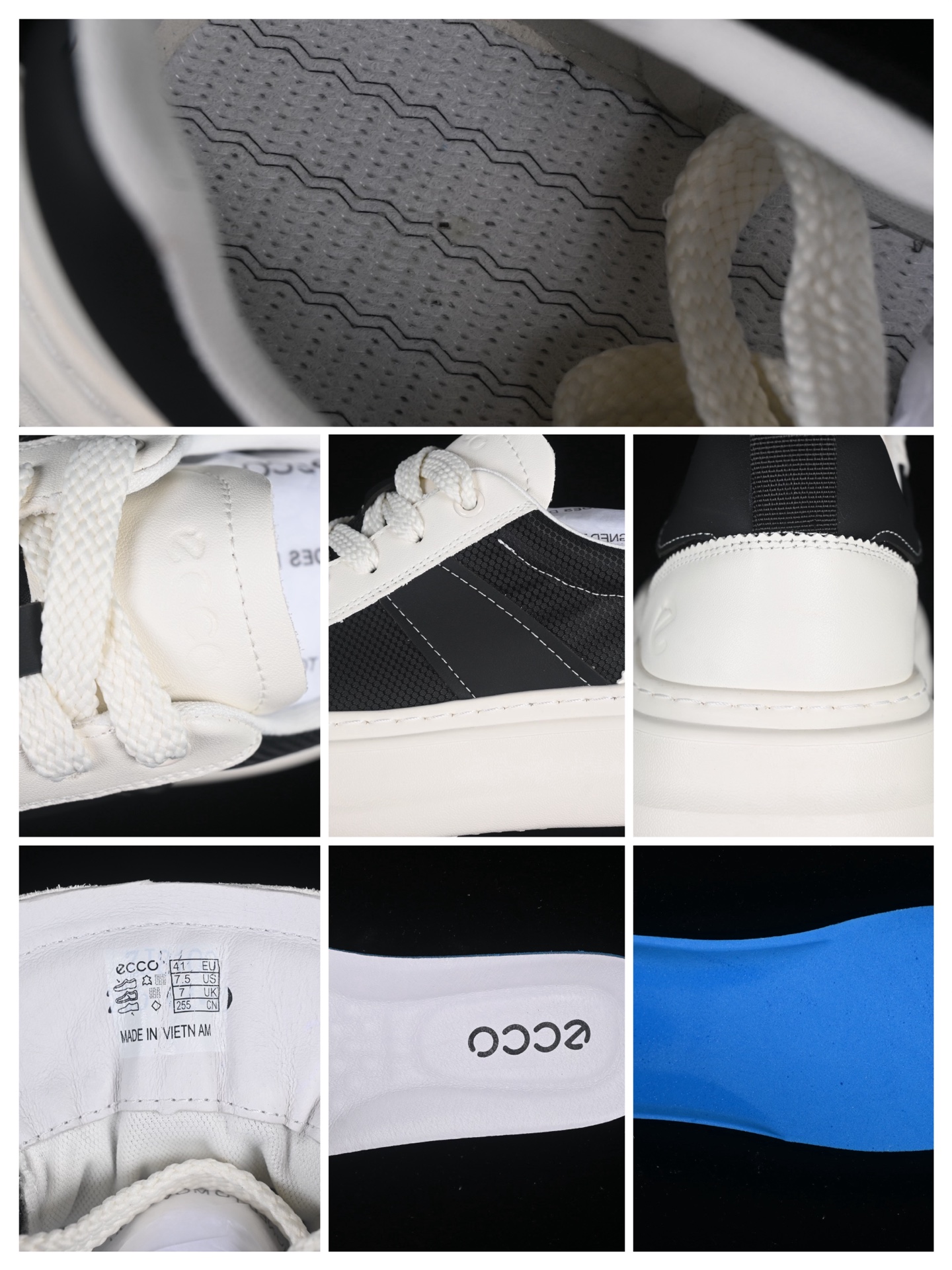 💰320纯原
Ecco 爱步街头ACE系列舒适耐磨平底休闲板鞋 63810001001
#鞋面采用甄选牛皮与网布拼接,质感丰富脚感柔软舒适 简约系带设计,可自由调节松紧 随时随地自在出行拼色设计为整体造型增添活力 顺应复古风格热潮,厚底板鞋成为流行单品 增高鞋底 橡胶大底 轻盈缓震,舒适回弹 摆脱厚重感 轻松成为街头焦点 展现自信气质
尺码:38 39 40 41 42 43 皮鞋码 T.E5
