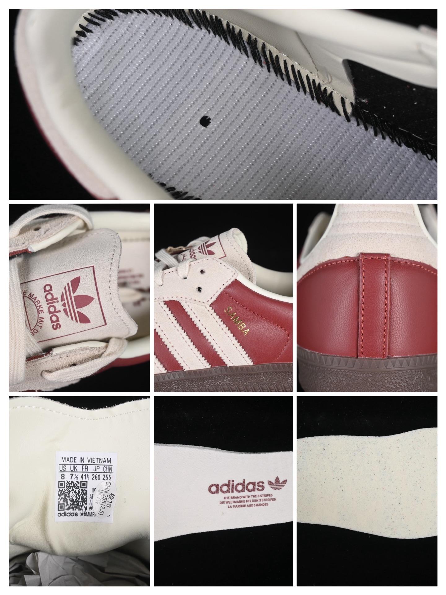 Adidas Samba OG Tal JI3216 阿迪三叶草休闲板鞋尺码：36 36.5 37 38