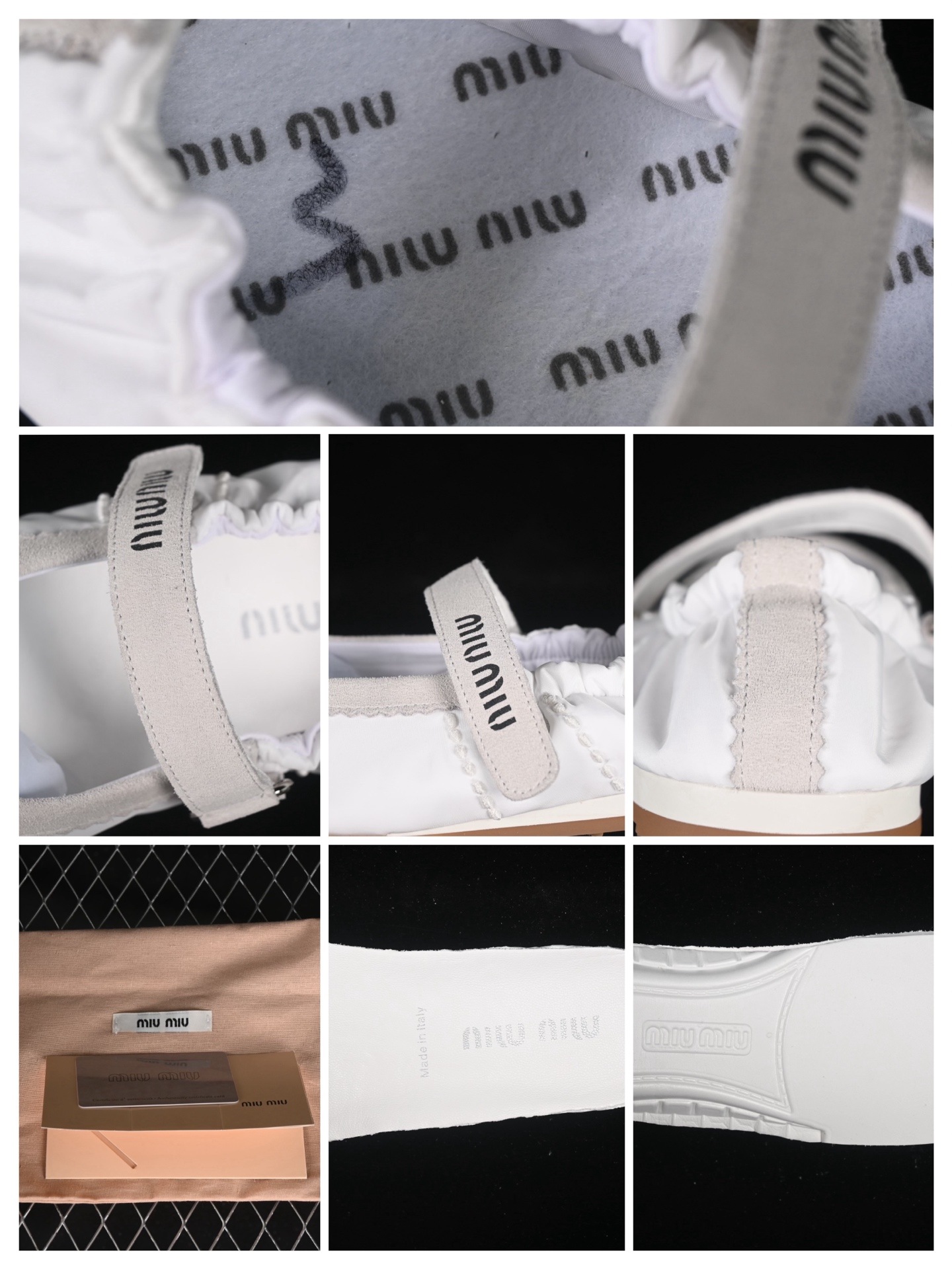 💰300纯原
 MiuMiu 意大利奢侈品牌/缪缪 玛丽珍芭蕾舞鞋
尺码：35 36 37 38 39 40 99D4