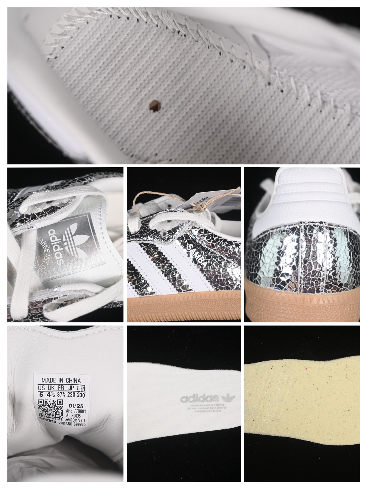  Ad Samba OG JR0035 阿迪三叶草休闲板鞋
尺码：35 36 36.5 37 38 3