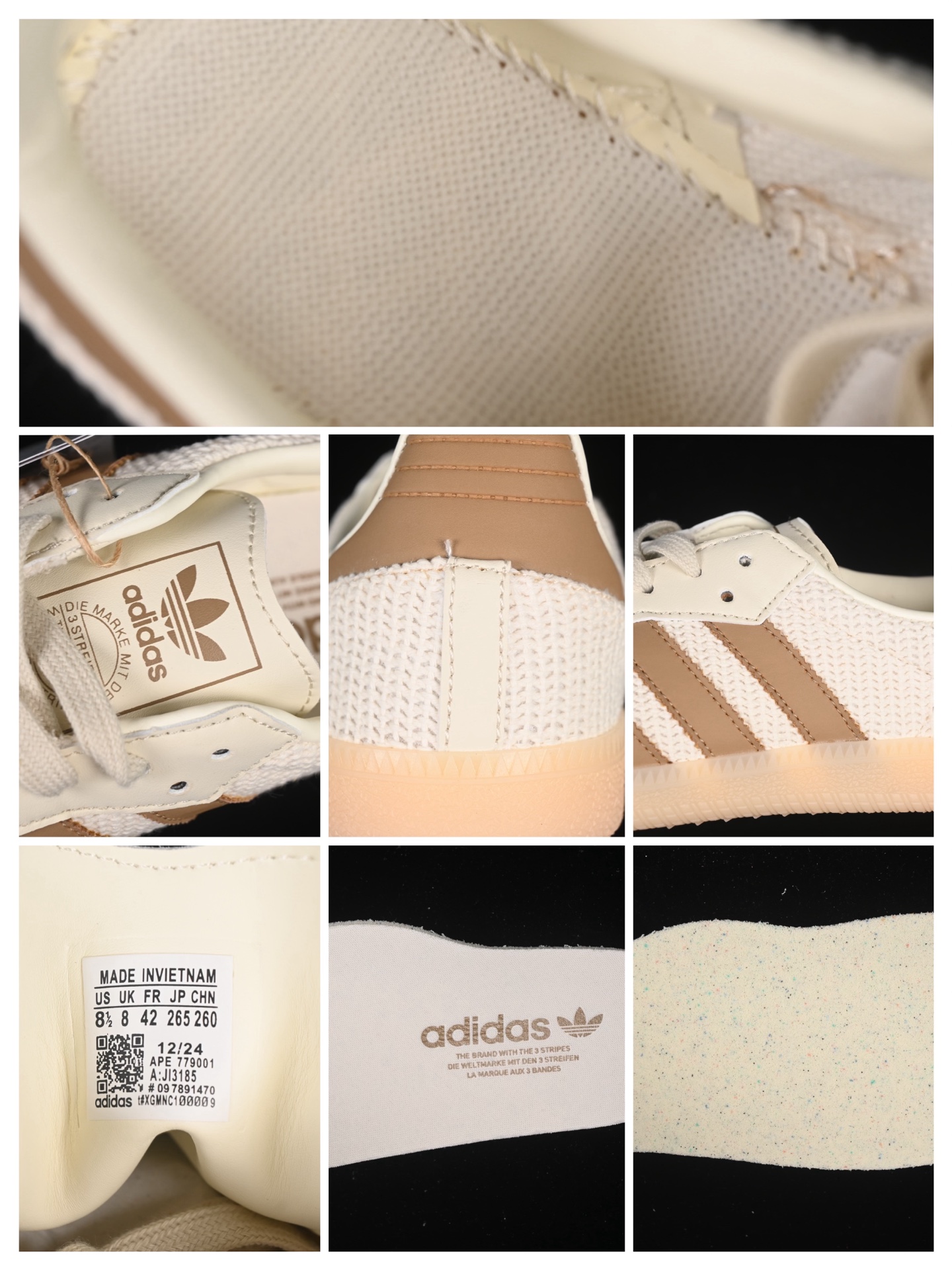 Adidas Samba OG JI3185 阿迪三叶草休闲板鞋尺码：35 36 36.5 37 38 