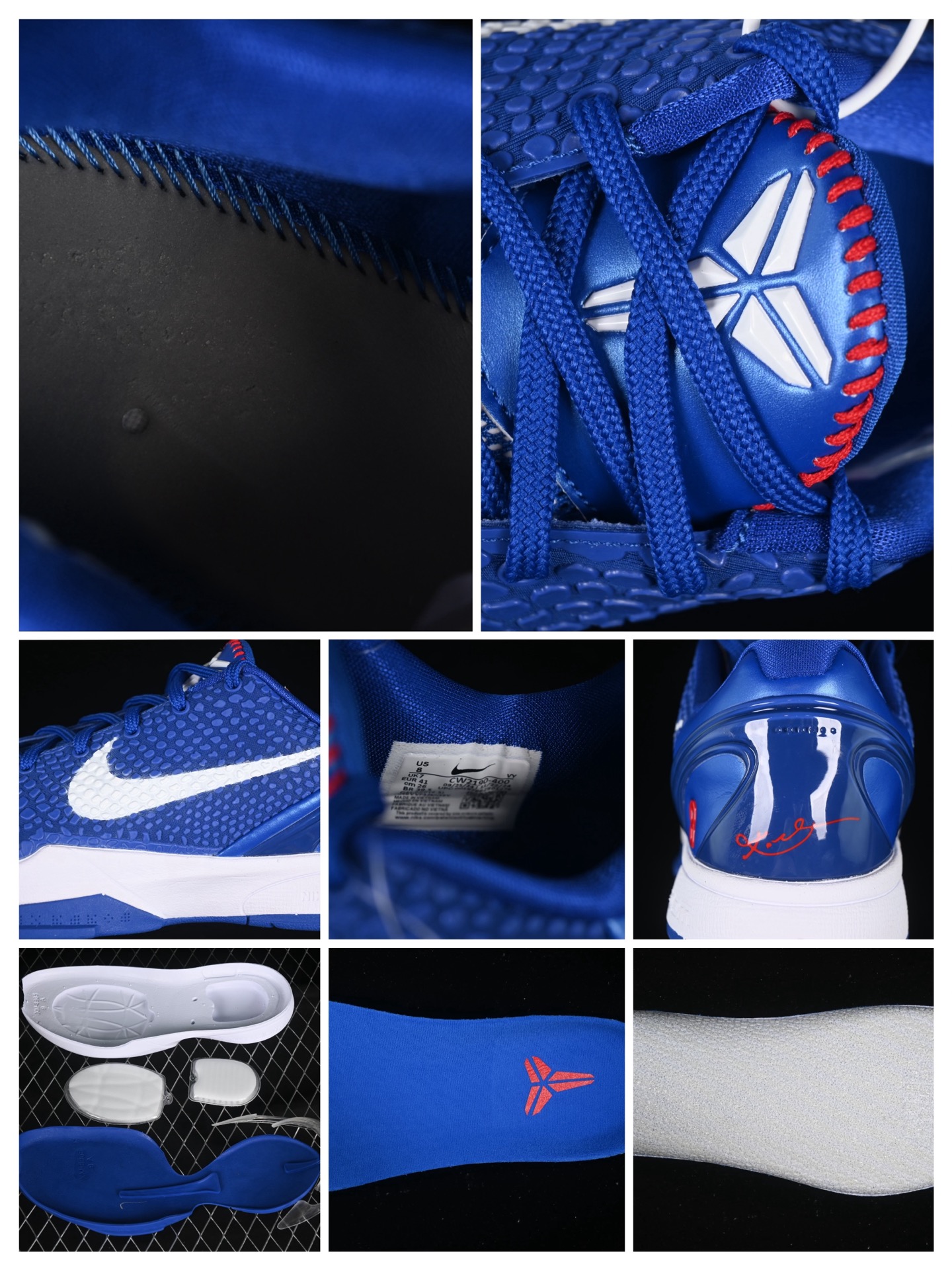 💰380纯原版本 Nk Kobe VI Protro 6 科比6代 道奇限定 男子实战篮球鞋 CW2190-400
#PROTRO复刻版开发货品 全鞋身材料卡色独家定制 SWOOSH 蛇鳞 正确珠光效果(内嵌珍珠粉)
#前掌ZOOM TURBO 后掌马蹄zoom缓震 内置全真动态飞线 独家复刻U型缓震垫带独立钢印十年情怀 这里完美落地 致力打造最强ZK系列!
尺码:39 40 40.5 41 42 42.5 43 44 44.5 45 46 47.5 F.E5