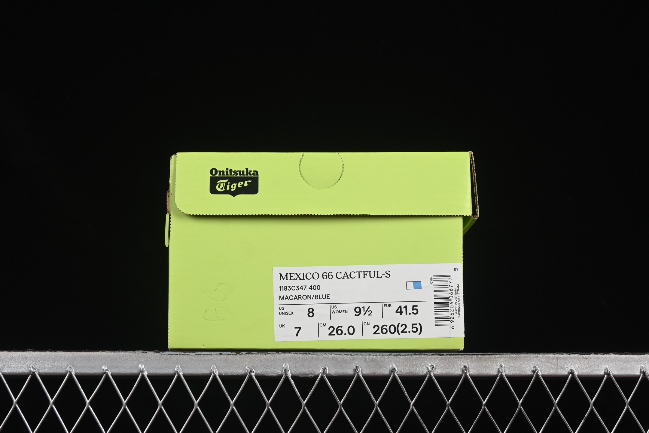  OnitsukaTiger/鬼塚虎 Mexico 66 Cactful-S 马卡龙配色 皮面低邦休闲跑