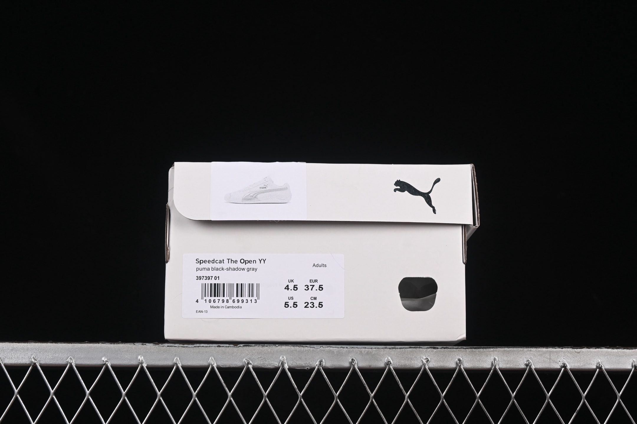 💰240纯原
The Open Product x Puma Speedcat 极速赛车系列彪马低帮生活休闲鞋 397397-01
尺码：35.5 36 37 37.5 38 38.5 39 40 40.5 41 42 42.5 43 44 44.5 45 C.D4