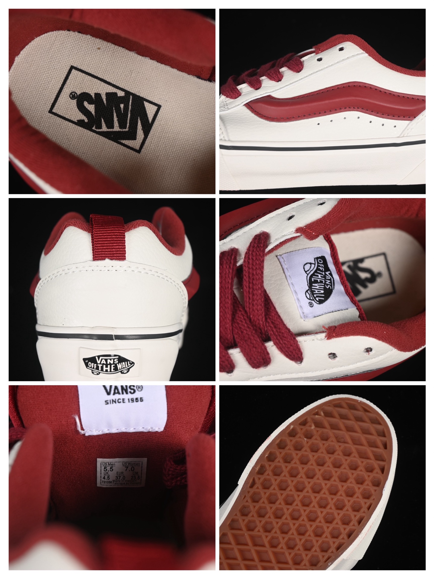 💰140纯原
Vans Knu Skool 万斯低帮复古休闲胖胖面包鞋 VN0009QCBLE
#工艺：硫化1:1（重量1:1、真标、原钢印、材质标、鞋型标、合格证）
尺码：35 36 36.5 37 38 38.5 39 40 40.5 41 42 42.5 43 44 M.C3