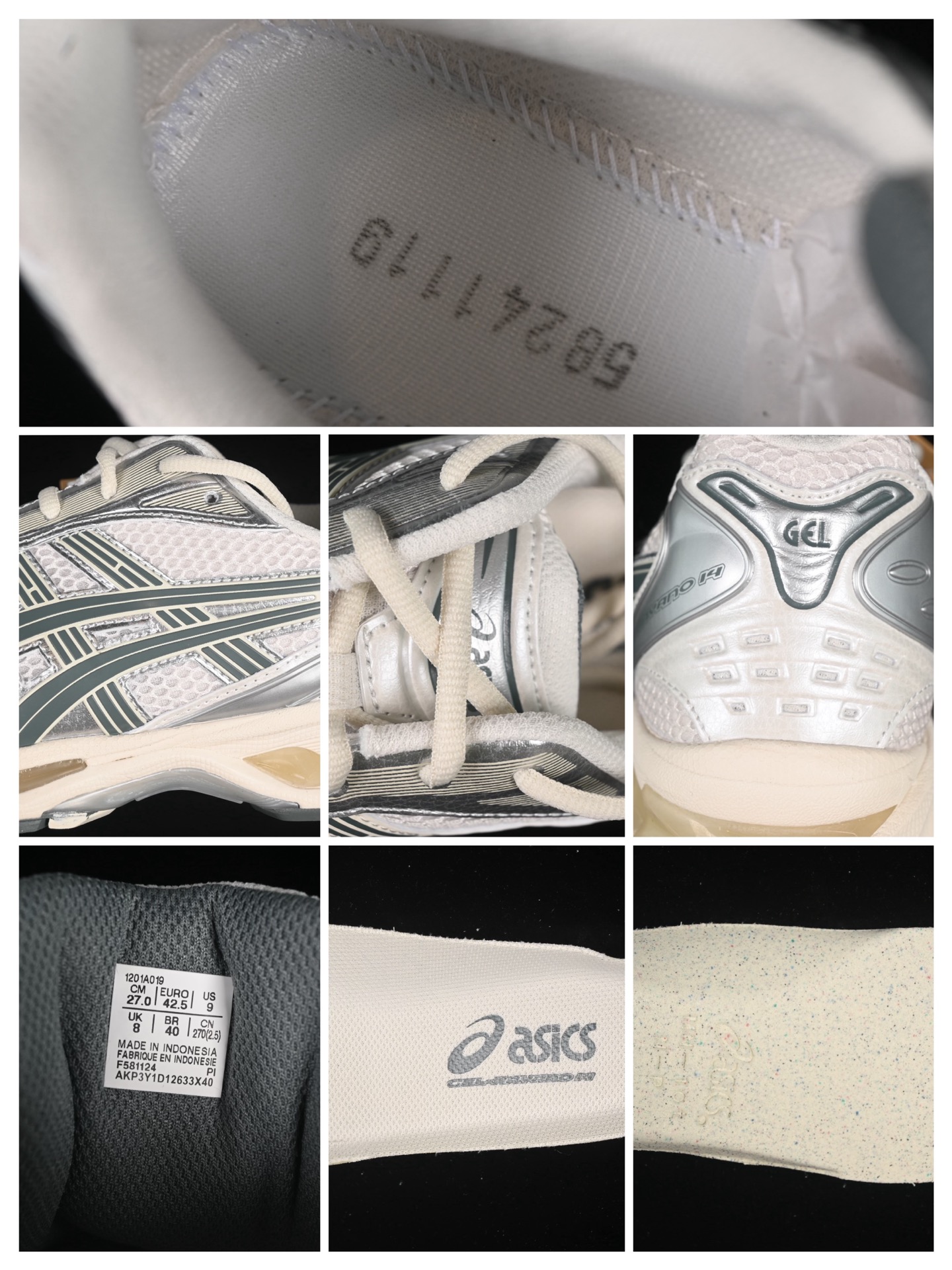 💰300纯原 Asics Gel-Kayano 14 亚瑟士运动休闲透气专业跑鞋 1201A019-200
#原厂原数据开发 采用工程弹性双层再生针织密度鞋面材质，后跟3D可视GEL缓震乳胶物料
#升级FF BLAST PLUS全新缓震中底部位科技材质，外置高耐磨橡胶外底 稳步升级
尺码：36 37 37.5 38 39 40 40.5 41.5 42 42.5 43.5 44 44.5 45 46 HCC3