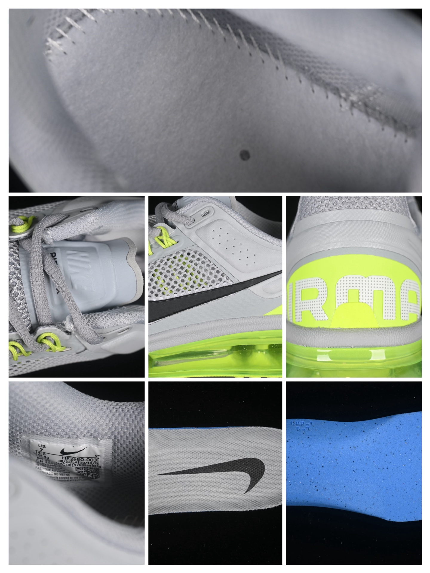 💰260纯原
 Nike Air Max 2013 耐克复古透气网布气垫跑鞋 HF3660-003
#搭配全掌式 Max Air 气垫，为步伐注入充沛活力。半透明中底和外底，为整体造型画龙点睛，打造舒心时尚。
尺码：36 36.5 37.5 38 38.5 39 40 40.5 41 42 42.5 43 44 44.5 45 46 47.5 X.D4