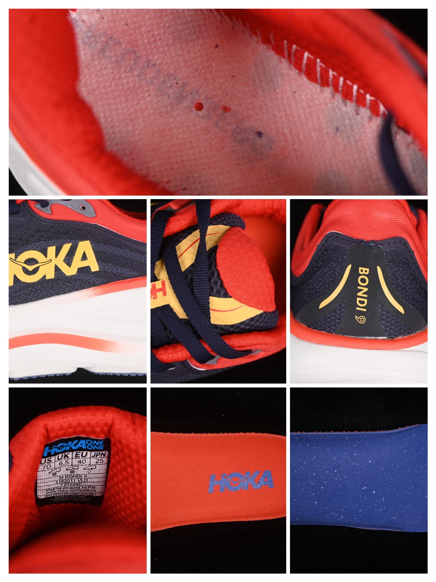 💰220纯原
HOKA ONE ONE Bondi 9 机能缓震跑鞋 1162011 VLD
#鞋面部分采用工程网眼面料,可以确保必要的透气性能。使用了全新的莱卡橡筋,这大大提升了鞋面的硬度,由此增加鞋面的支撑性能。后掌33mm、前掌29mm的超厚Soft EVA中底,比传统的EVA材料还要柔软30%
尺码:36 37 38 39 40 40.5 41 42 42.5 43 44 44.5 45 G.D4