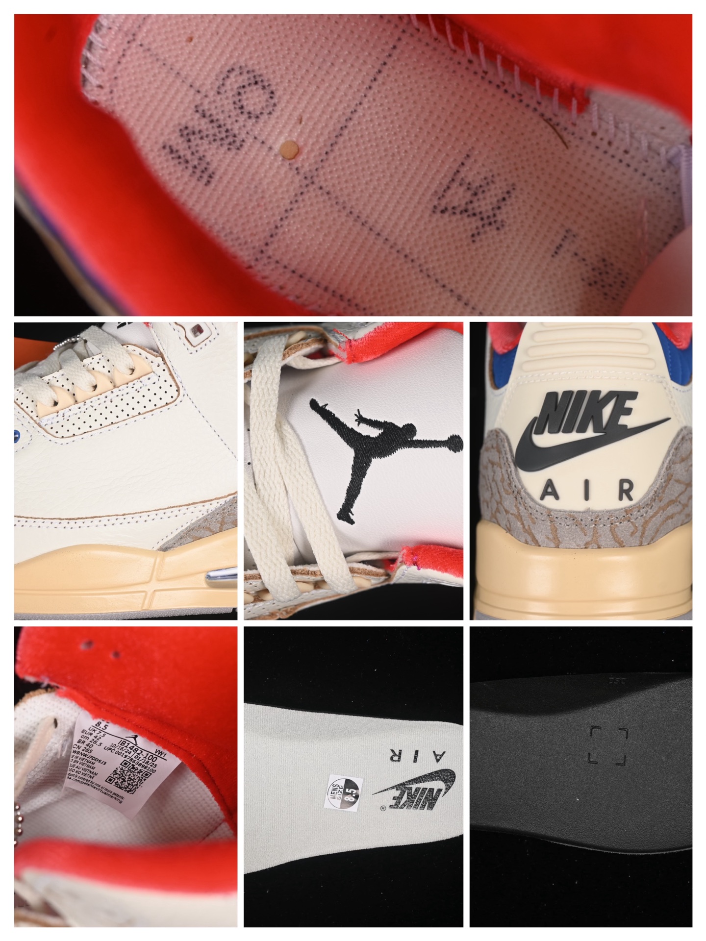  Air Jordan 3 Retro Seoul 2.0 AJ3 乔3首尔2.0 IB1482-100