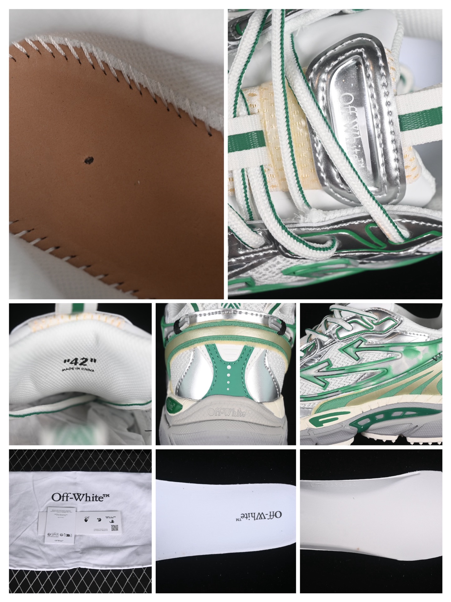 💰400纯原
Off-White Be Right 扎染绿 低帮生活休闲鞋
#鞋款的外观设计走在时尚前沿，其独特的风格款式构成了品牌身份重要的一部分。
尺码：36 37 38 39 40 41 42 43 44 45 46 47 X.E5