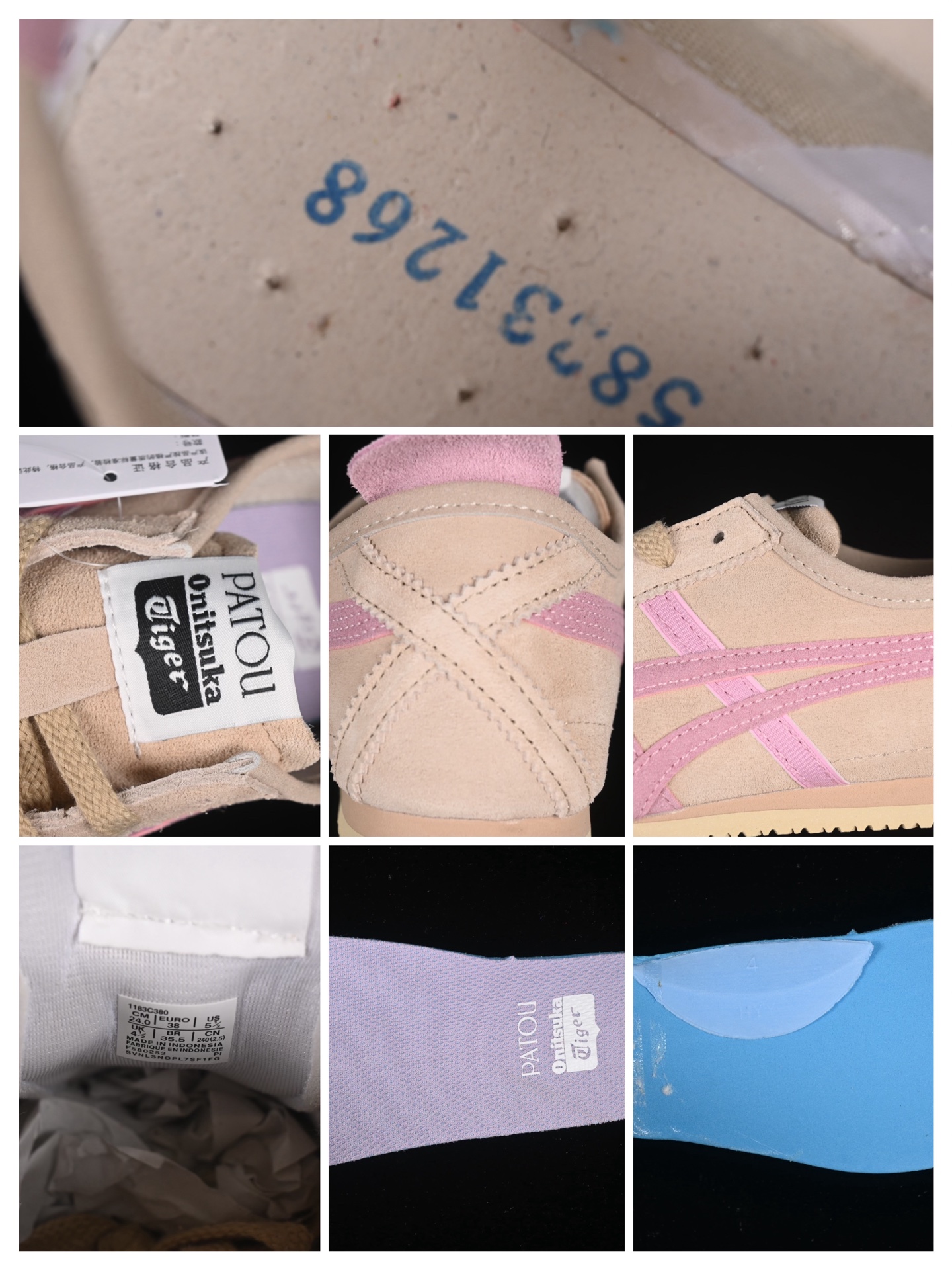 💰150真标💰180公司级💰260纯原
 OnitsukaTiger/鬼塚虎 Mexico 66 皮面低邦休闲跑步鞋 1183C380-200
尺码：36 37 37.5 38 39 39.5 40.5 41.5 K.C3