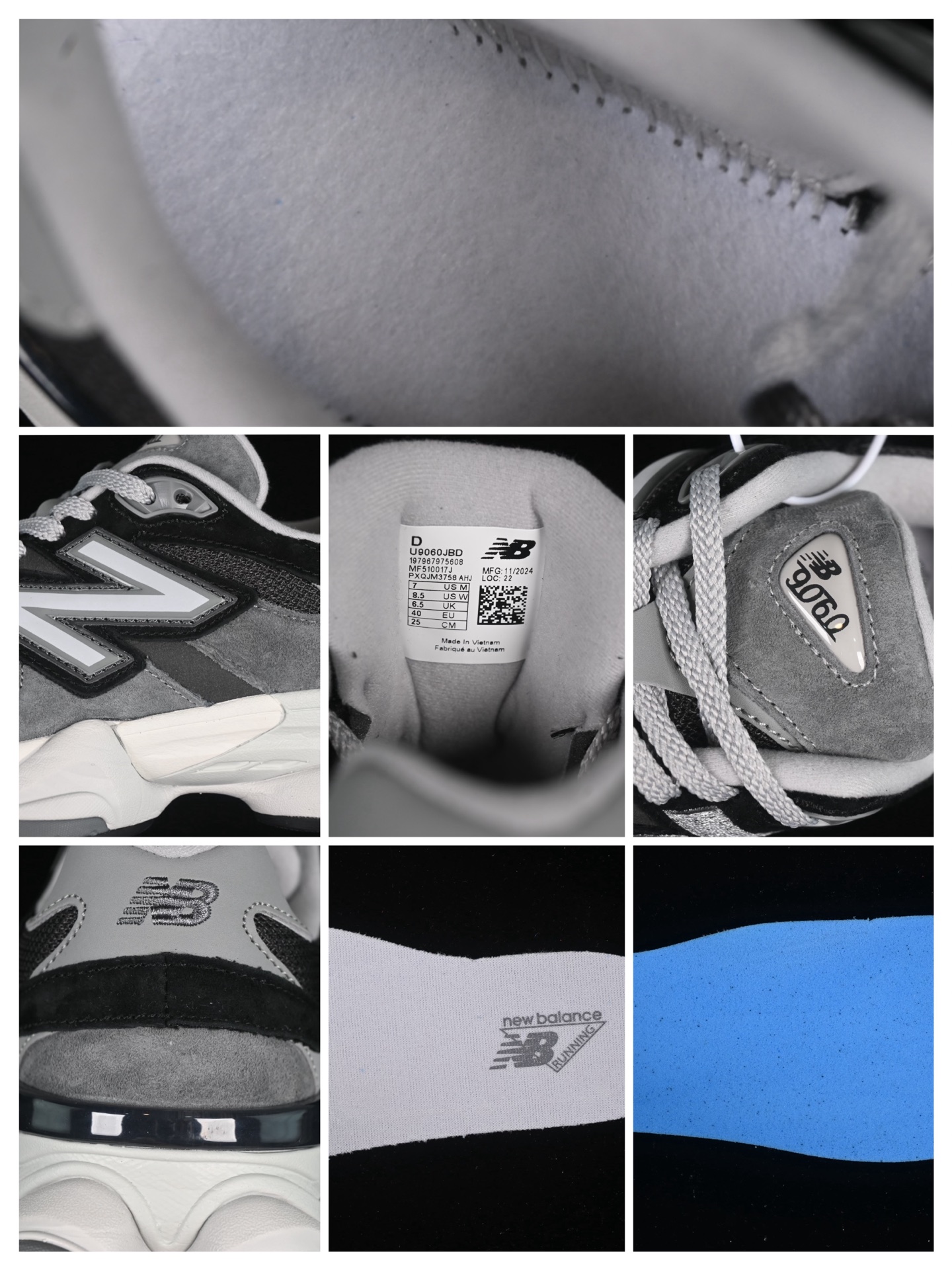 💰280纯原 Joe Freshgoods x New Balance NB9060 联名款 复古休闲运动慢跑鞋 U9060JBD
#鞋款灵感源自设计师本人对夏日的怀日回忆。鞋面大身由空间双格及磨砂鞋面拼接而生,配以柔和、温暖的粉橘色调,夏日氛围拉满
#采用大面积网眼以及麂皮材质覆盖鞋身,还原经典气质。搭载ABZORB避震科技,由泡沫聚酯制成,上脚可以有效减少由鞋底反弹对身体及双腿的冲击力
尺码:36 37 37.5 38 38.5 39 40 40.5 41 42 42.5 43 44 44.5 45 46.5 3.D4