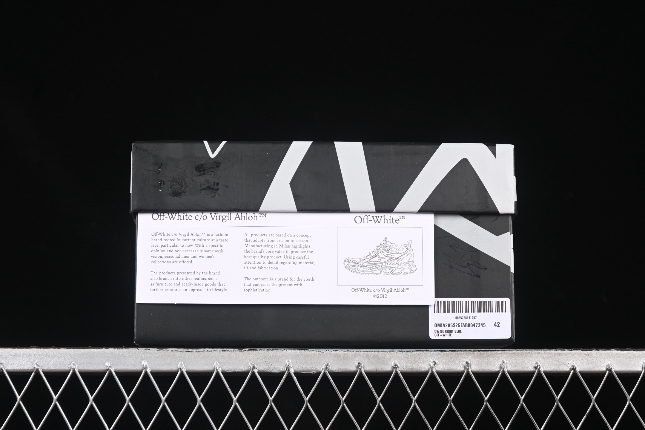 💰400纯原
Off-White Be Right 扎染蓝 低帮生活休闲鞋
#鞋款的外观设计走在时尚前沿，其独特的风格款式构成了品牌身份重要的一部分。
尺码：36 37 38 39 40 41 42 43 44 45 46 47 X.E5
