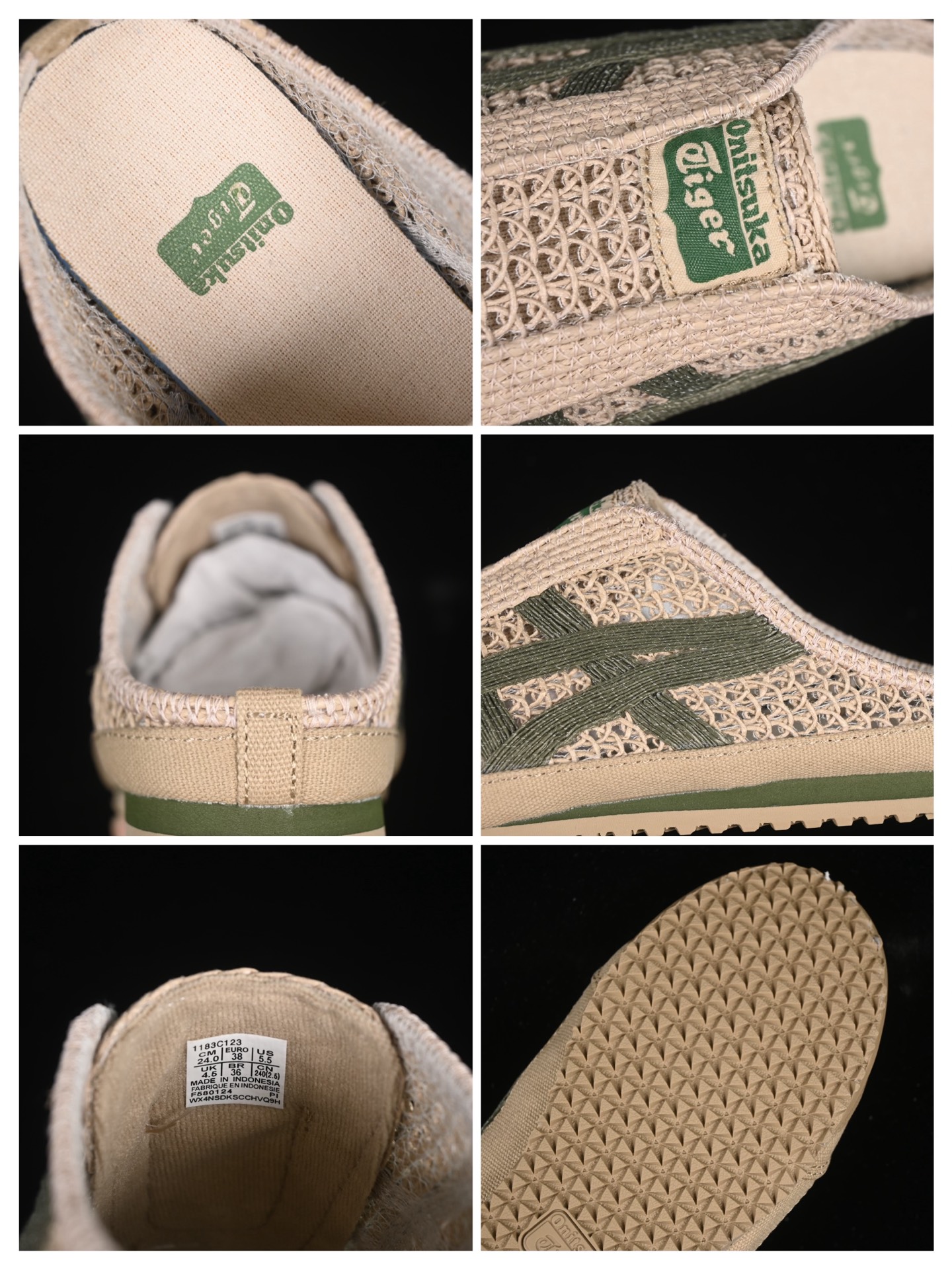 💰180纯原
OnitsukaTiger/鬼塚虎 Mexico 66 Sabot 网面透气一脚蹬半拖 1183C123-252
尺码:35 36 37 37.5 38 39 39.5 40.5 41.5 42 42.5 43.5 44 45 CSC3