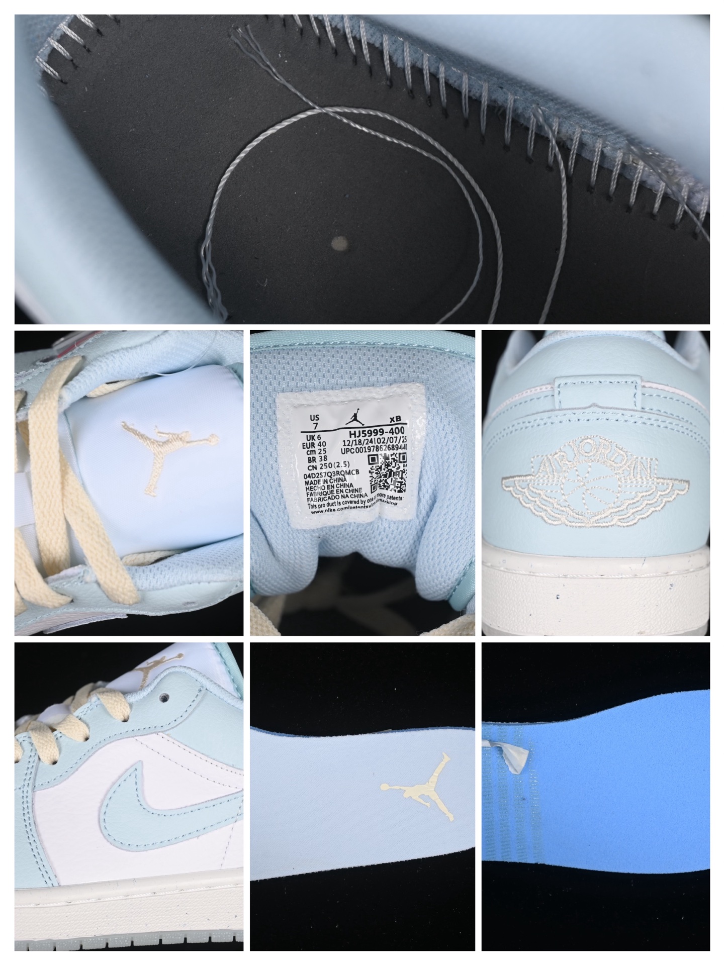 💰160真标💰200公司级💰240纯原
Air Jordan 1 Low AJ1 乔1薄荷蓝 低帮文化休闲运动板鞋 HJ5999-400
尺码:36 36.5 37.5 38 38.5 39 40 40.5 41 42 42.5 43 44 44.5 45 46 ZZC3