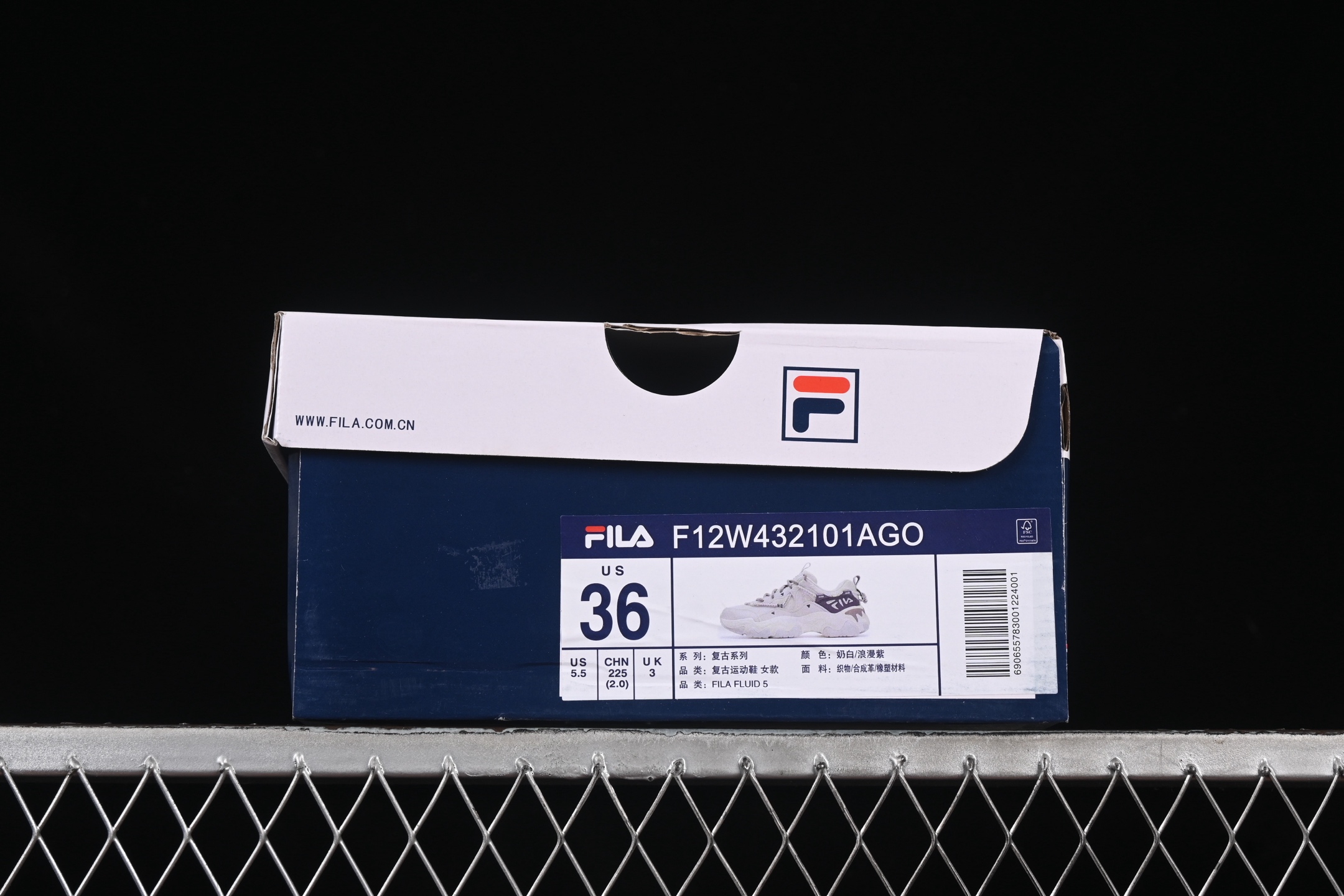 💰220纯原
 Fila Heritage Fluid 猫爪5.0 斐乐绑带复古老爹鞋 F12W432101AGO
尺码：35.5 36 36.5 37.5 38 38.5 39 40 D.C3