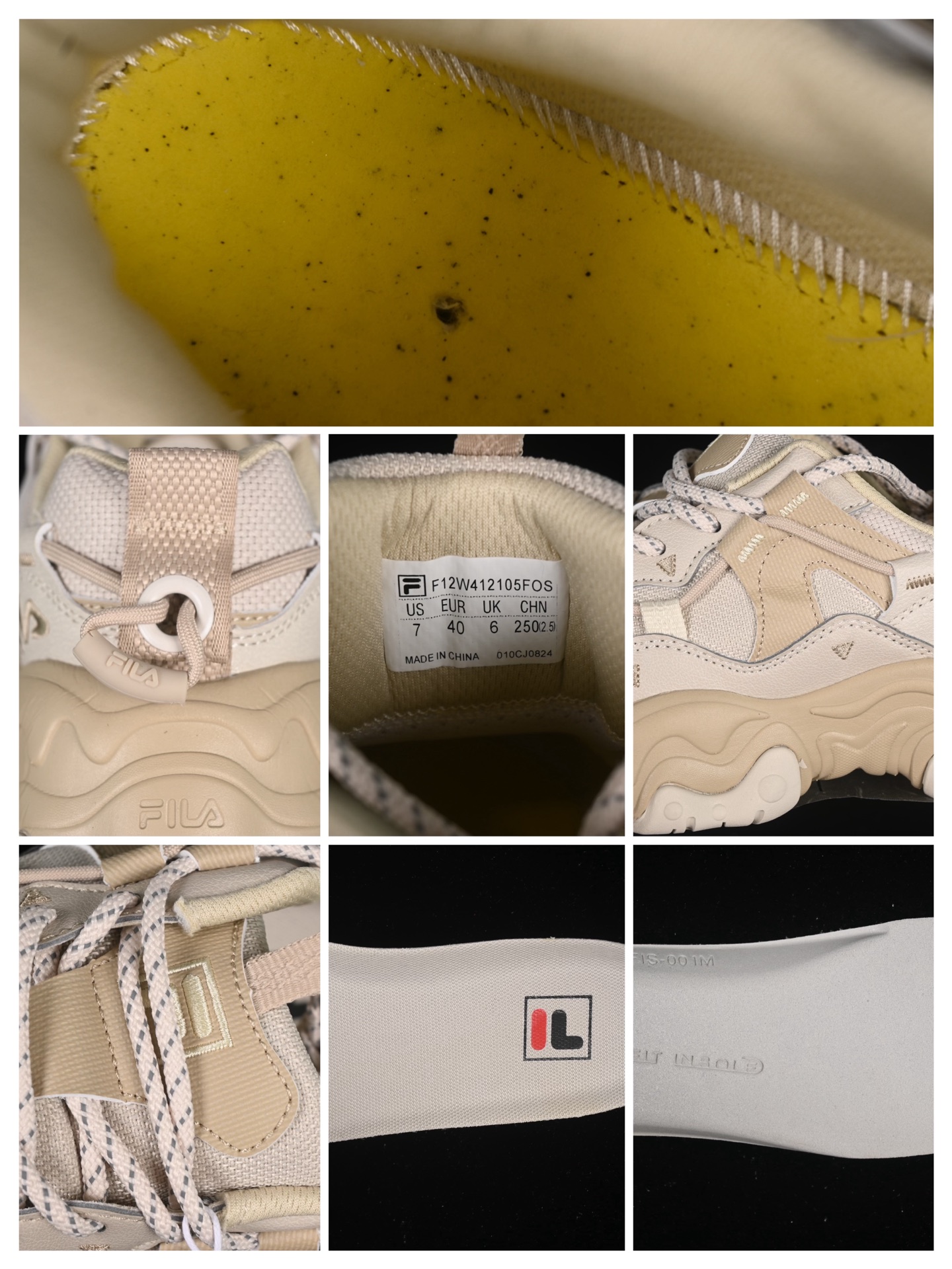 💰220纯原
 Fila Heritage Fluid 猫爪5.0 斐乐绑带复古老爹鞋 F12M412105FOS
尺码：39 40 40.5 41 42.5 43 44 D.C3