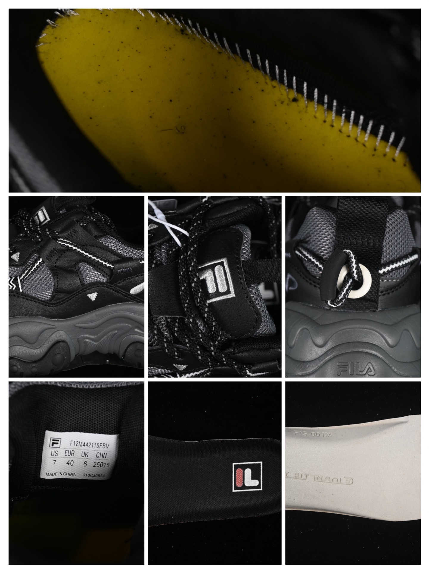💰220纯原
 Fila Heritage Fluid 猫爪5.0 斐乐绑带复古老爹鞋 F12M442115FBV
尺码：39 40 40.5 41 42.5 43 44 D.C3