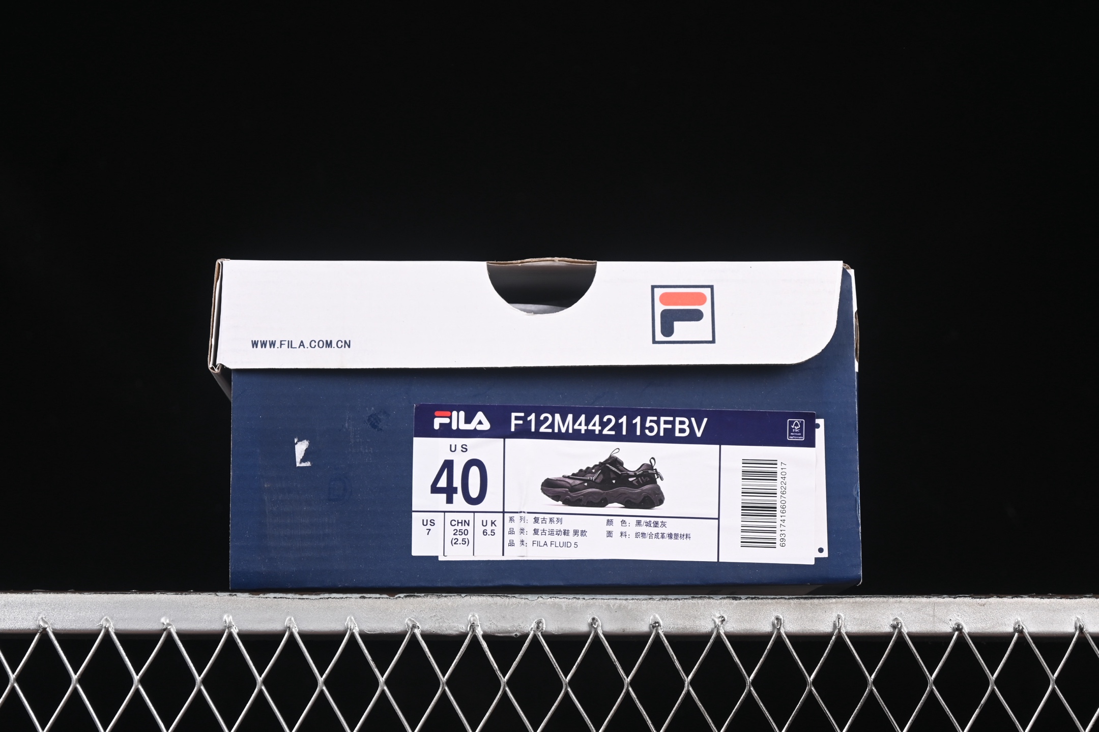 💰220纯原
 Fila Heritage Fluid 猫爪5.0 斐乐绑带复古老爹鞋 F12M442115FBV
尺码：39 40 40.5 41 42.5 43 44 D.C3