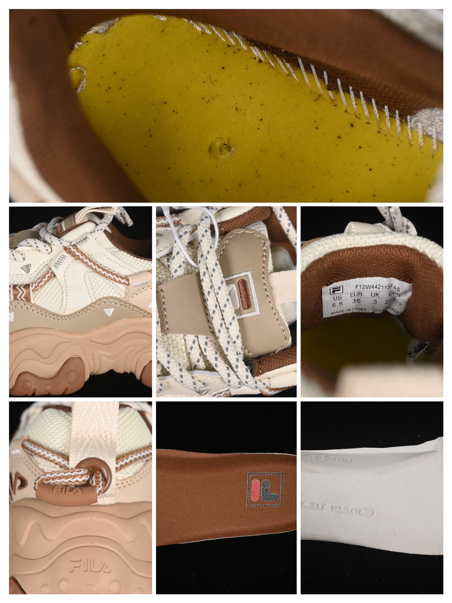 💰220纯原
Fila Heritage Fluid 猫爪5.0 斐乐绑带复古老爹鞋 F12W442115FAS
尺码：35.5 36 36.5 37.5 38 38.5 39 40 D.C3