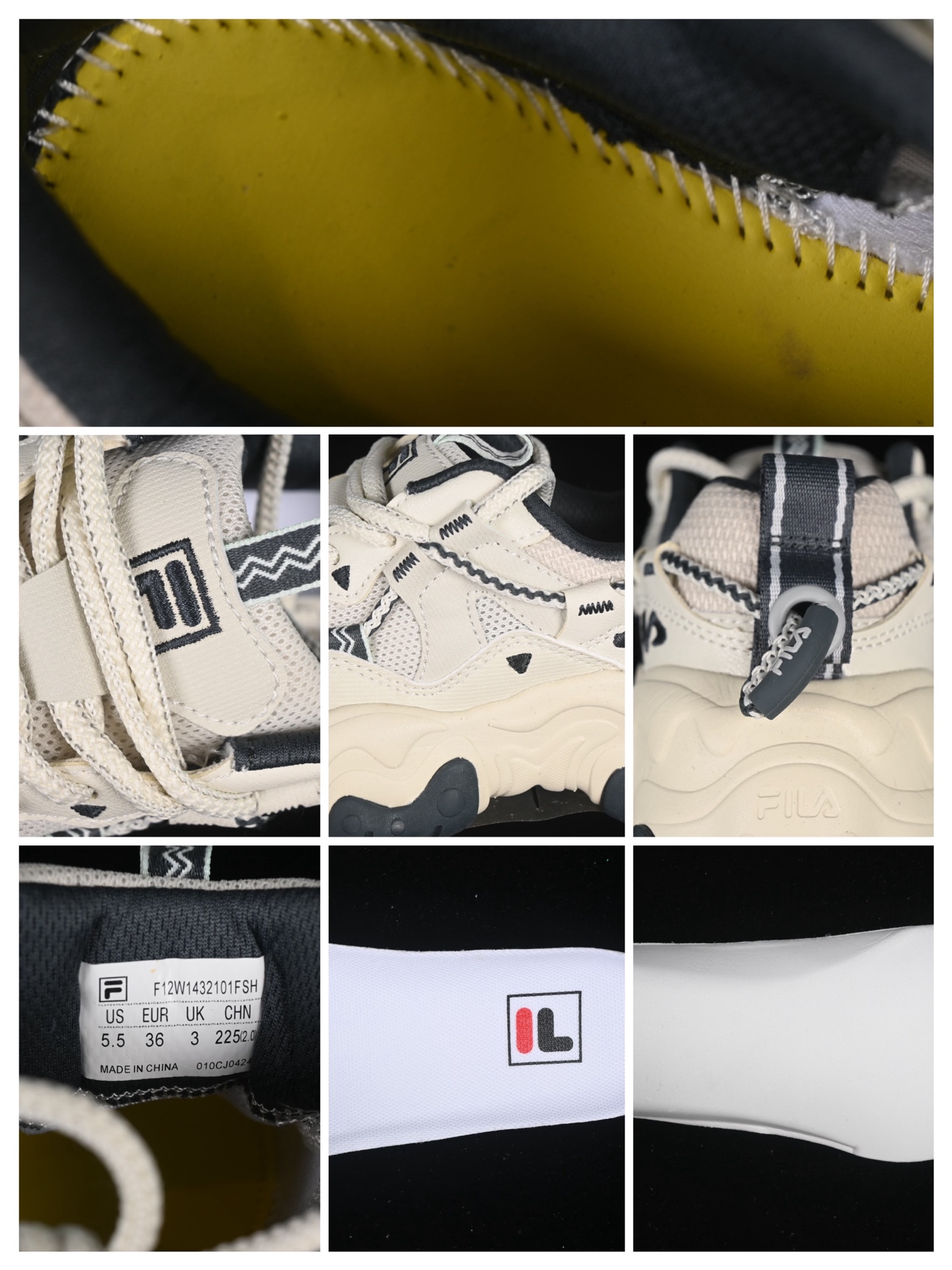 💰220纯原
Fila Heritage Fluid 猫爪5.0 斐乐绑带复古老爹鞋 F12W432101FSH
尺码：35.5 36 36.5 37.5 38 38.5 39 40 D.C3