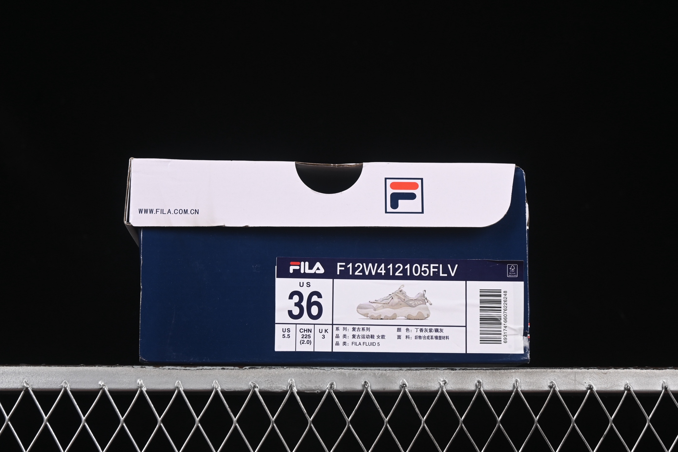 💰220纯原
 Fila Heritage Fluid 猫爪5.0 斐乐绑带复古老爹鞋 F12W412105FLV
尺码：35.5 36 36.5 37.5 38 38.5 39 40 D.C3