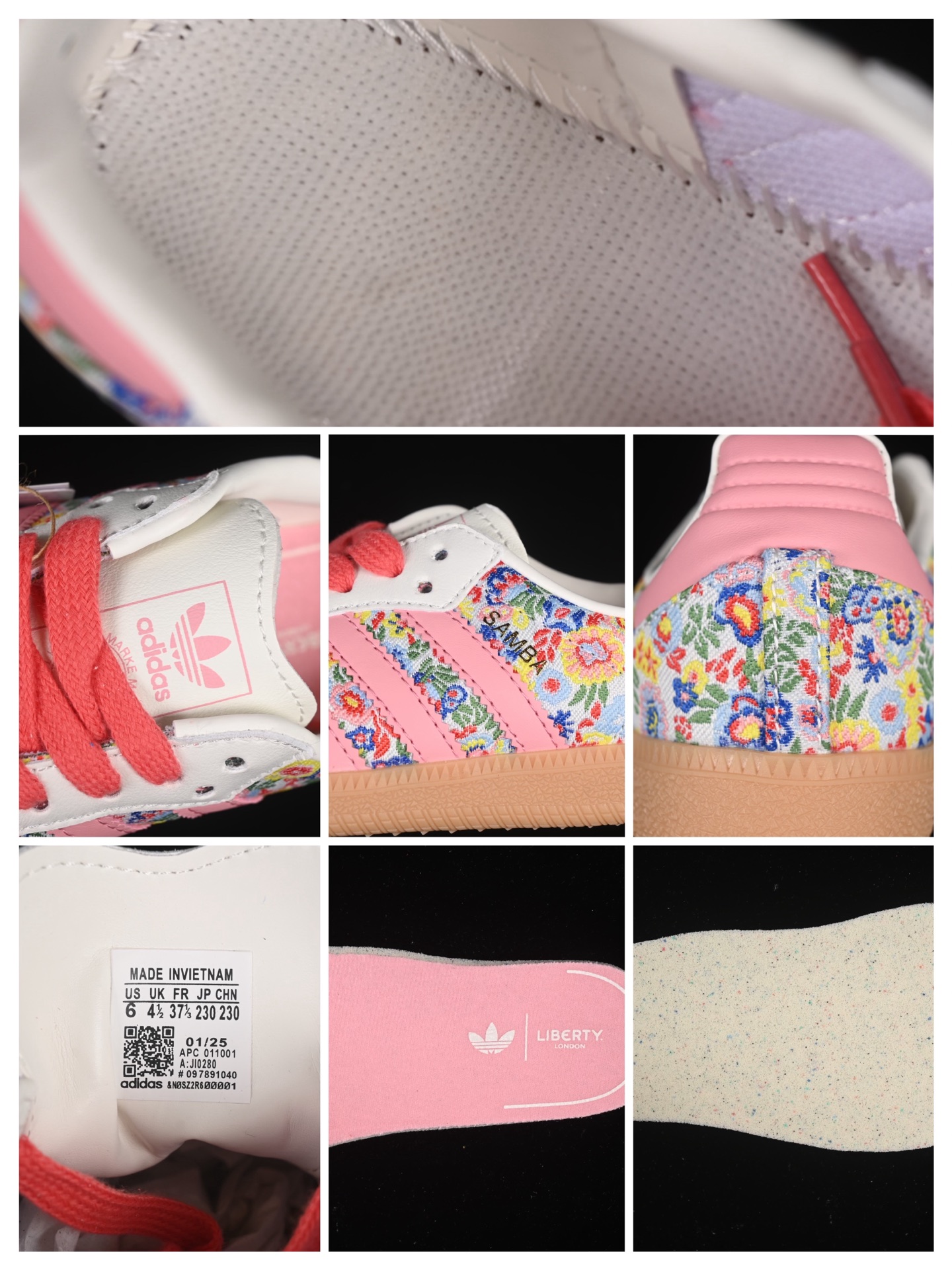 Adidas Samba OG W JI0280 阿迪三叶草休闲板鞋尺码：35 36 36.5 37 3