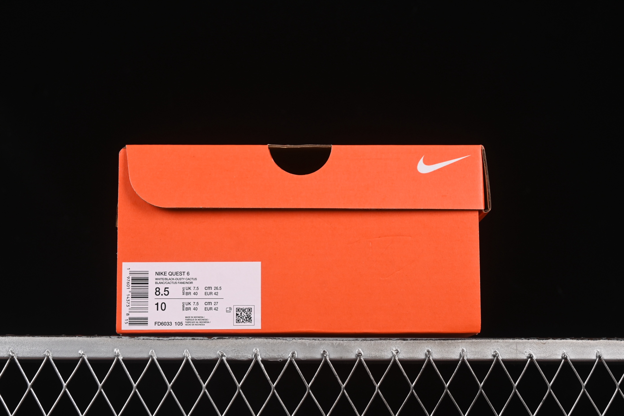 💰220纯原
 Nike Quest 6 耐克极致系列减震轻便跑鞋 FD6033-105
尺码：39 40 40.5 41 42 42.5 43 44 44.5 45 AJC3