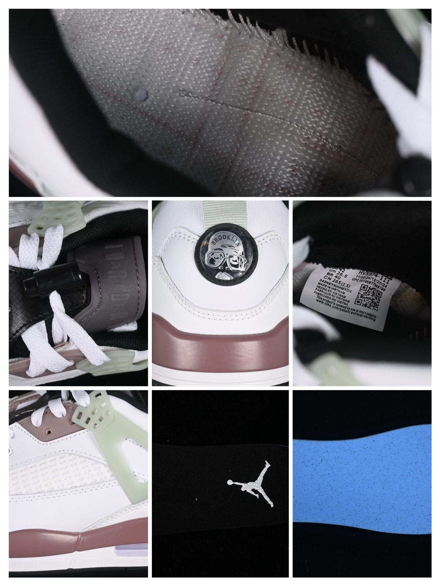 💰300纯原
Jordan Spizike Low AJ 乔丹合体元素 复古蓝配色 文化休闲板鞋 HV5974-111
#整双鞋在 Air Jordan 5 Low 廓形的基础上,通过加入 AJ3 的爆裂纹和鞋底设计、AJ6 的鞋舌和鞋带束扣、AJ4 的鞋侧三角稳定贴片和鞋带孔等,
尺码:36 36.5 37.5 38 38.5 39 40 40.5 41 42 42.5 43 44 44.5 45 46 47.5 ZZD4