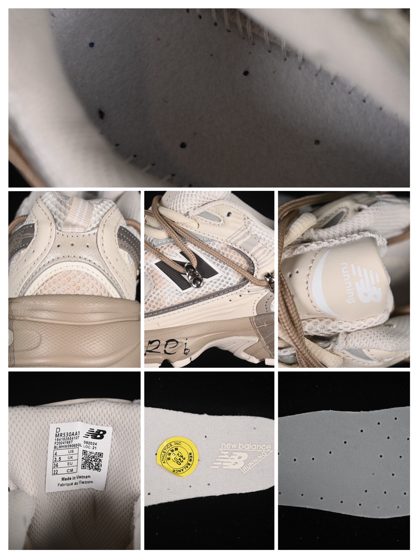 💰260纯原
 New Balance NB530系列复古休闲慢跑鞋 MR530AA1
尺码：36 37 37.5 38 38.5 39.5 40 40.5 41.5 42 42.5 43 44 44.5 45 N.C3