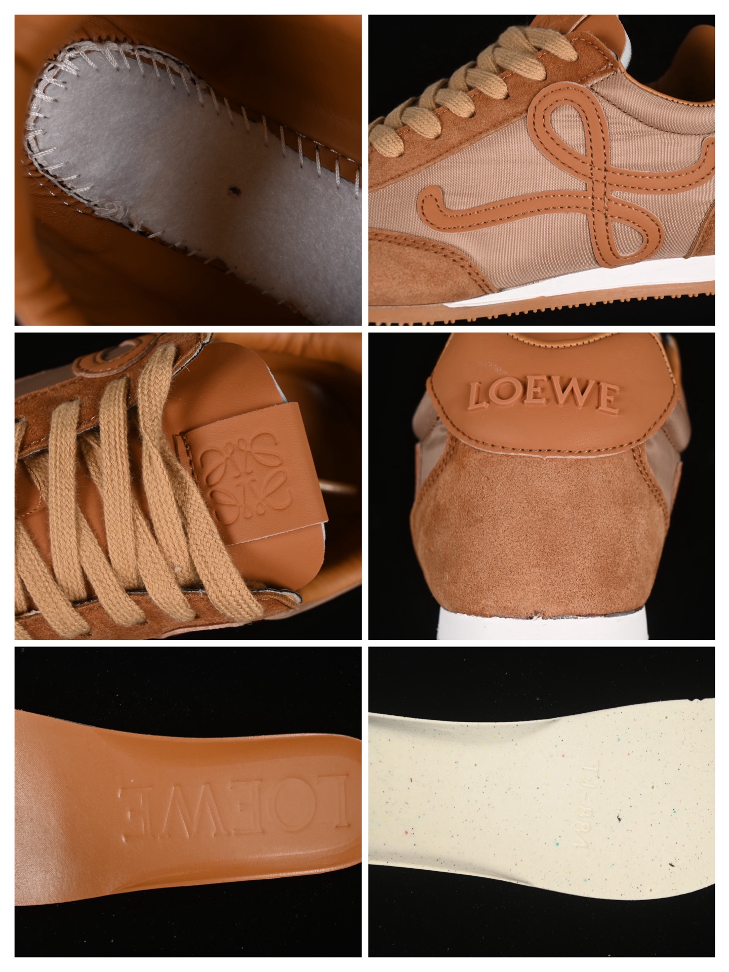 💰240纯原
 Loewe Ballet Runner 2.0 Sneakers 罗意威 芭蕾舞2.0系列阿甘复古风德训薄底百搭休闲运动鞋
尺码：36 37 38 39 40 41 42 43 44 45 AJD4