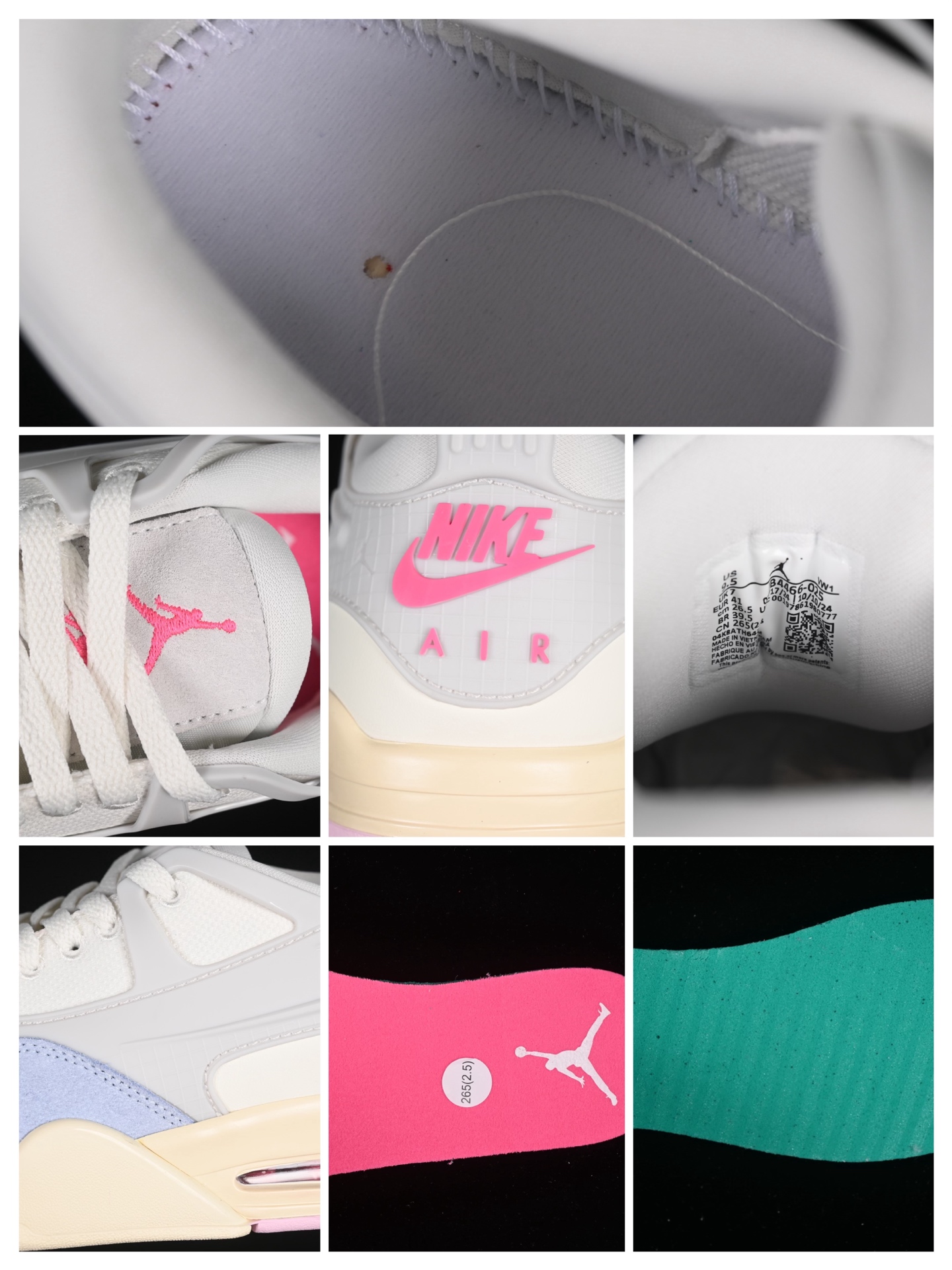 💰280纯原
Air Jordan 4 "Remastered" AJ4 乔4重制 IB4466-025
#改造后的设计采用了由纺织网布、皮革和麂皮混合而成,散发出时尚、高级的外观,同时保持了其受人喜爱的原始结构。
尺码:36 36.5 37.5 38 38.5 39 40 40.5 41 42 42.5 43 44 44.5 45 46 47.5 LTD4