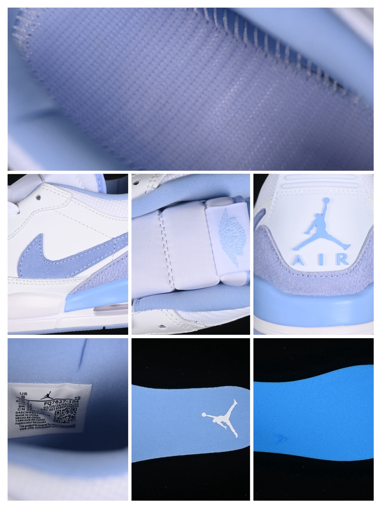💰200真标💰240公司级💰280纯原
Air Jordan Legacy 312 Low AJ312 乔312 头层 魔术贴三合一板鞋 FQ7827-104
尺码:36 36.5 37.5 38 38.5 39 40 40.5 41 42 42.5 43 44 44.5 45 46 ZZC3