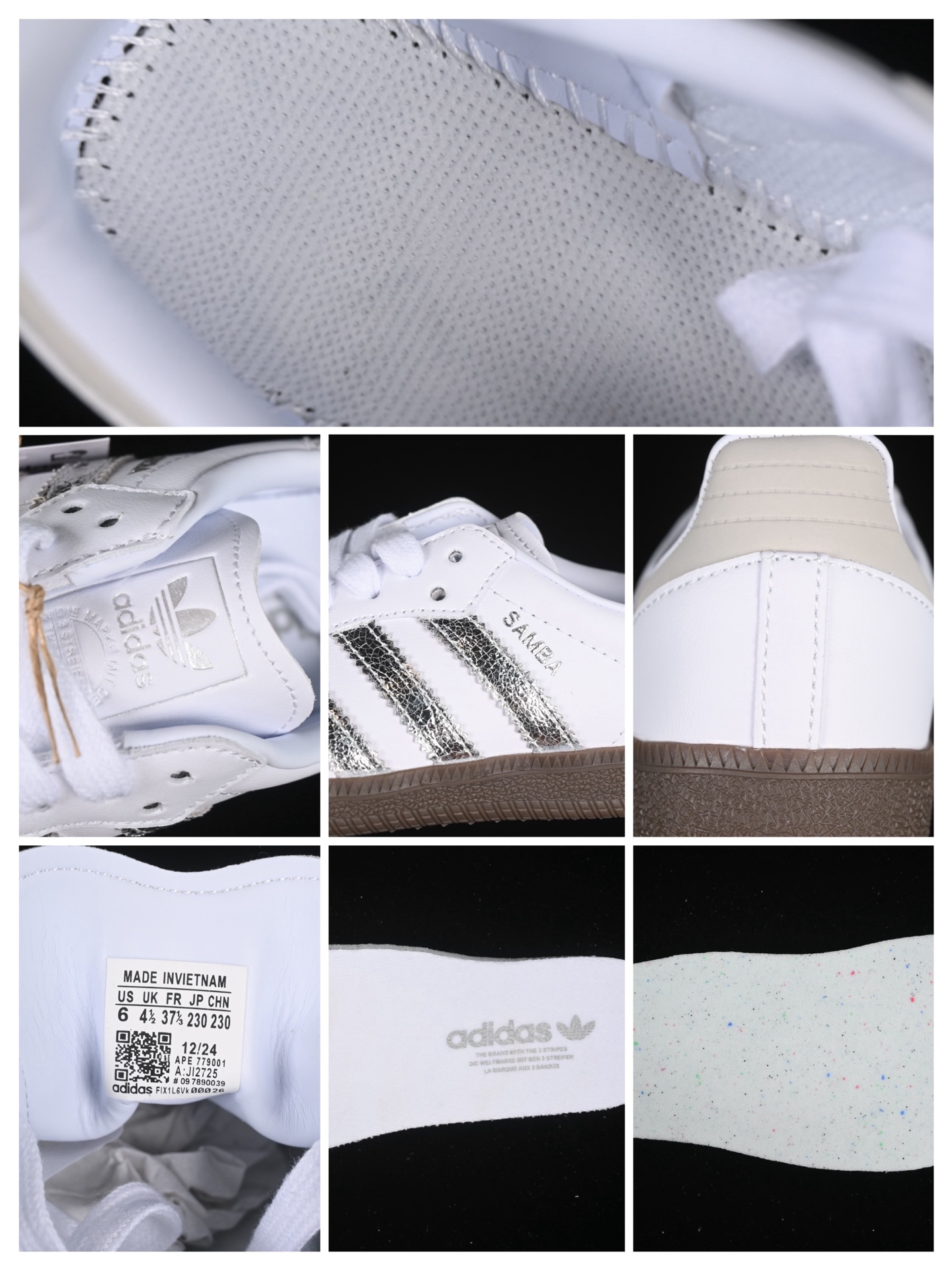 Adidas Samba OG JI2725 阿迪三叶草休闲板鞋尺码：35 36 36.5 37 38 