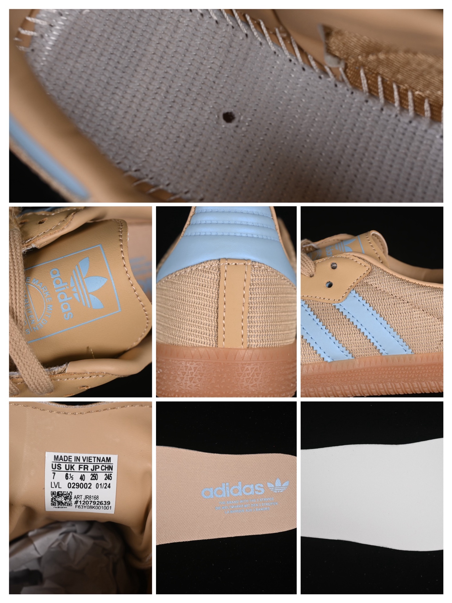 Adidas Originals Samba JR8168 阿迪达斯经典款复古休闲板鞋尺码：36 36.