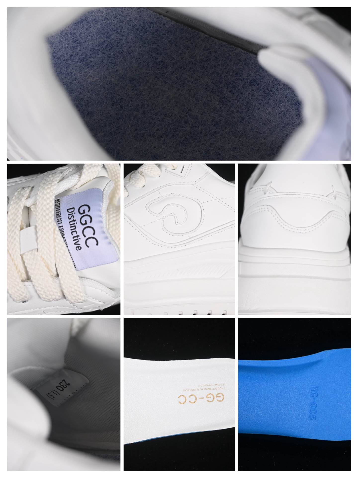 💰260纯原
GG-CC 明星同款 厚底休闲运动跑步鞋 G25U5338C
#广东大厂出品 时髦look轻松定格 不费力展现率性氛围 大长腿既视感轻松拿捏
尺码：35 36 37 38 39 40 AJD4